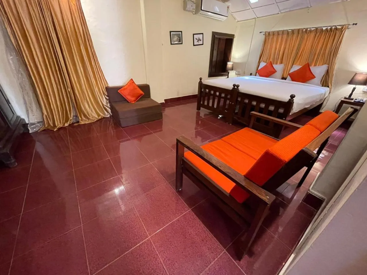 Photo of the whole room, Bed in Avadale Coorg - Stag Groups Not Allowed