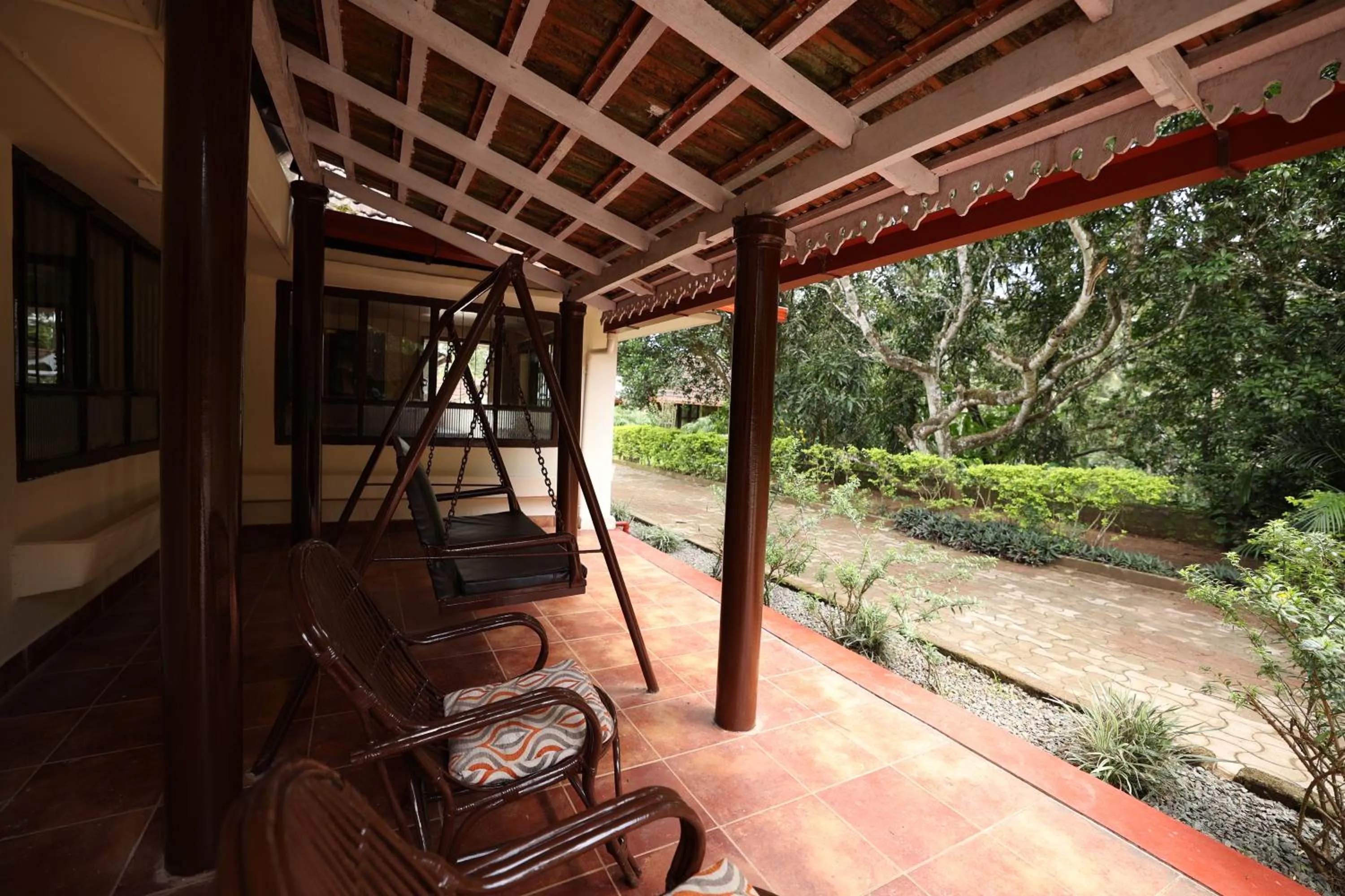 Seating area in Avadale Coorg - Stag Groups Not Allowed