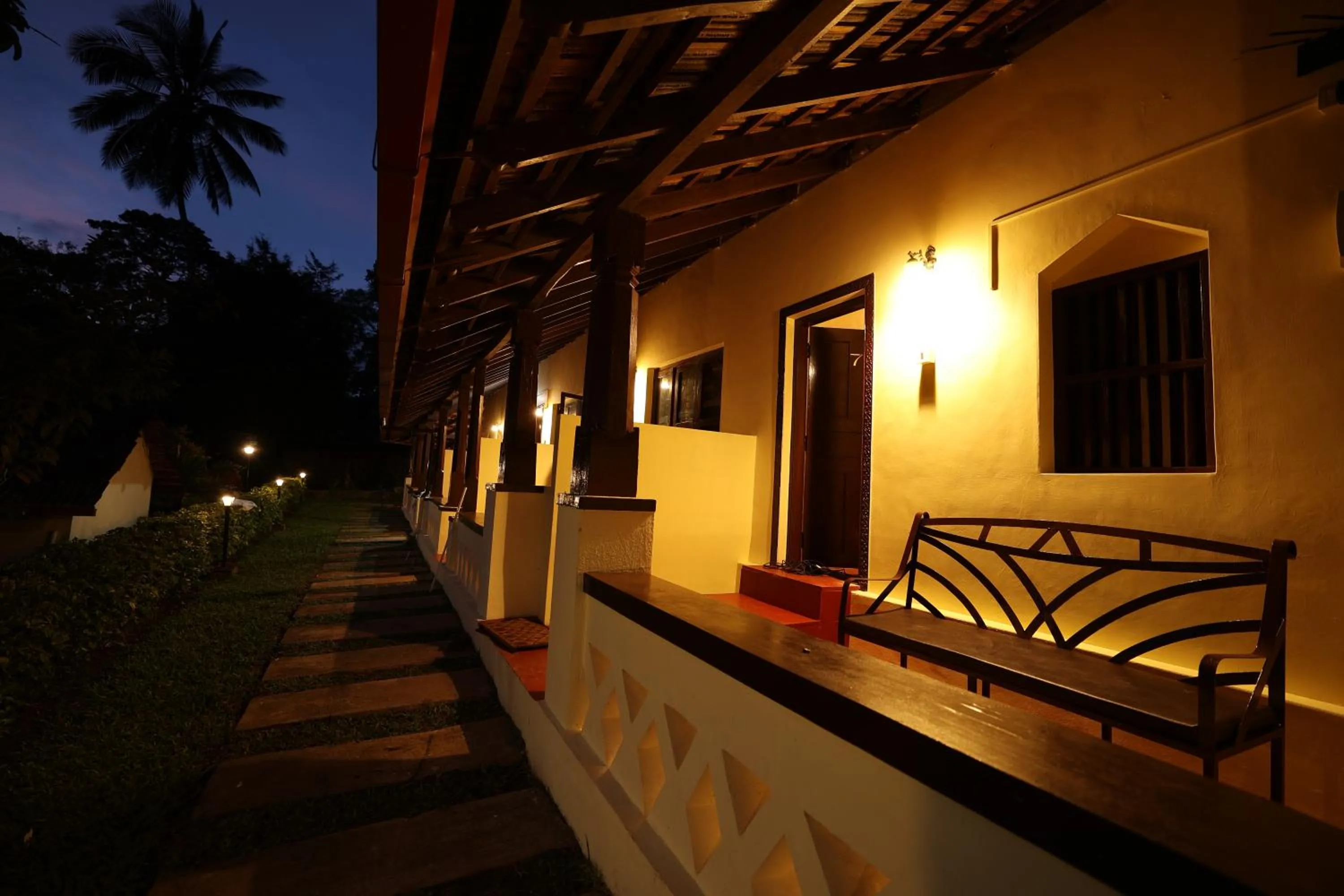 Balcony/Terrace in Avadale Coorg - Stag Groups Not Allowed