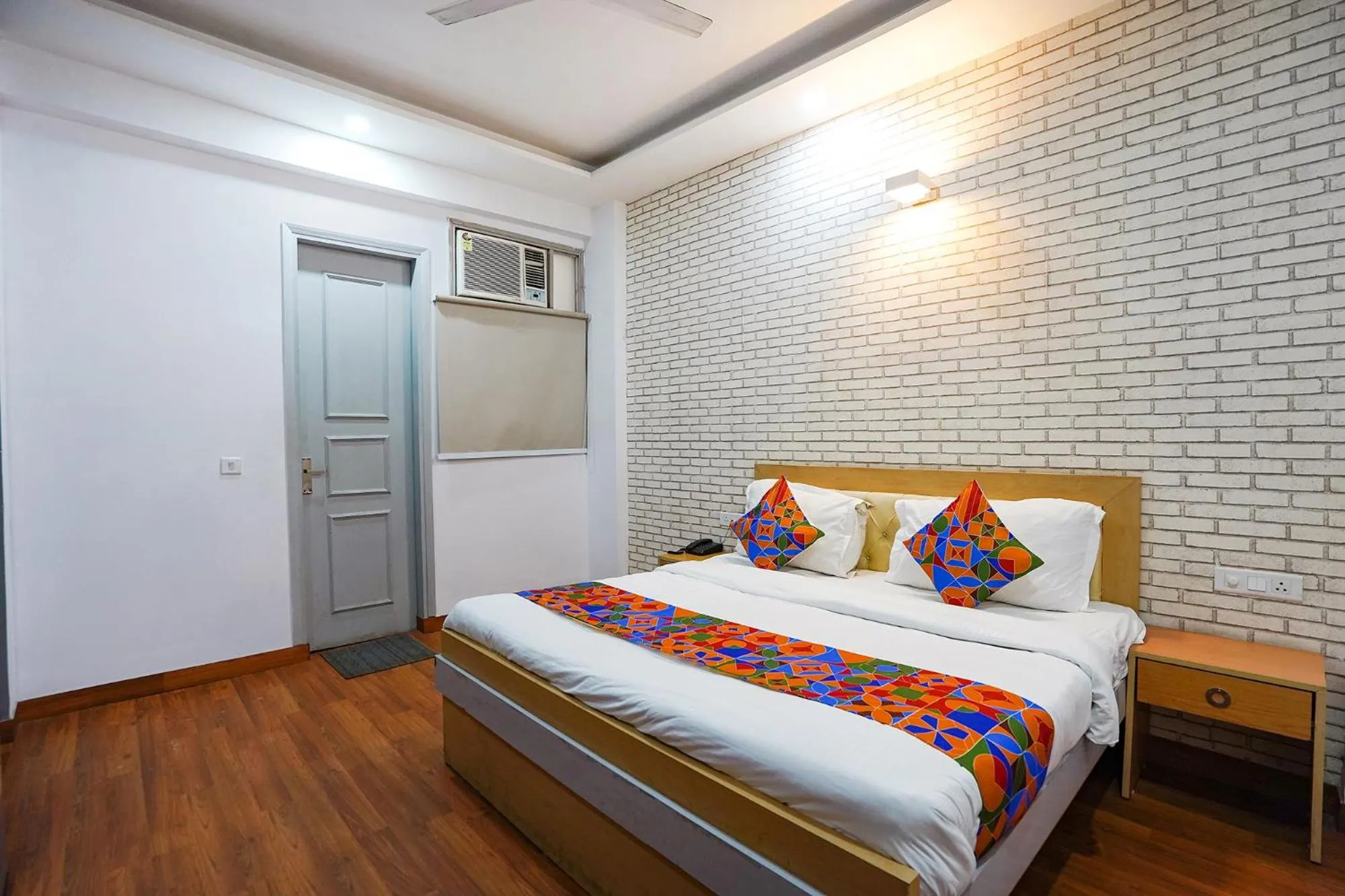 Bed in FabHotel Prime Culture