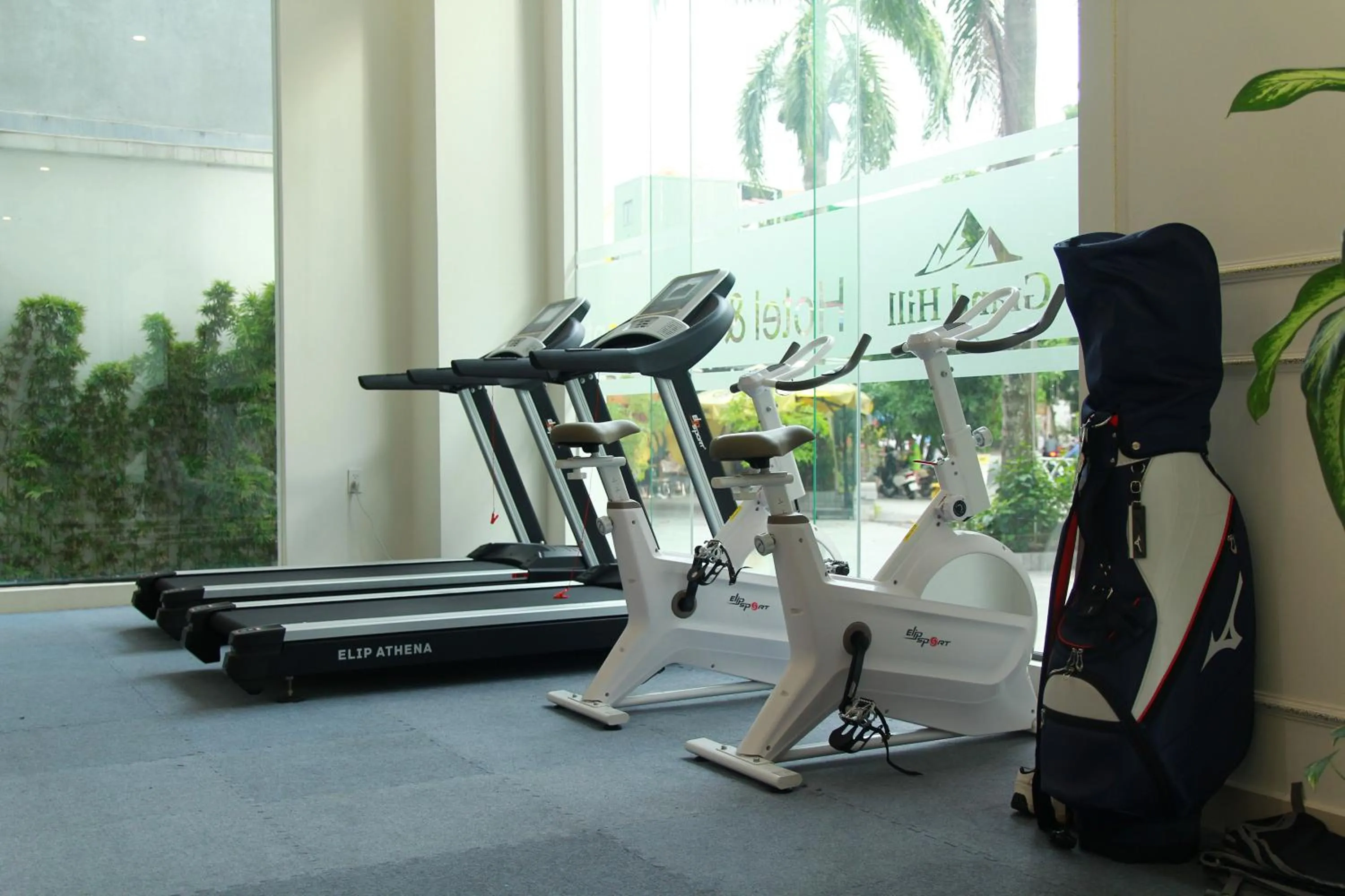 Fitness centre/facilities in Grand Hill Hotel & Apartment