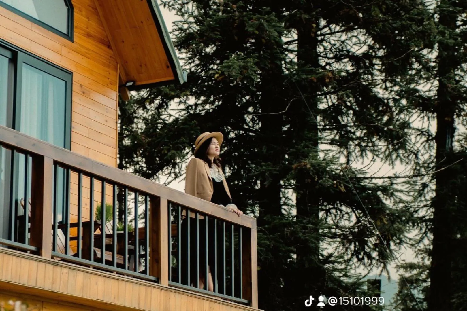 Balcony/Terrace in Sapa Pine Hill Eco Lodge