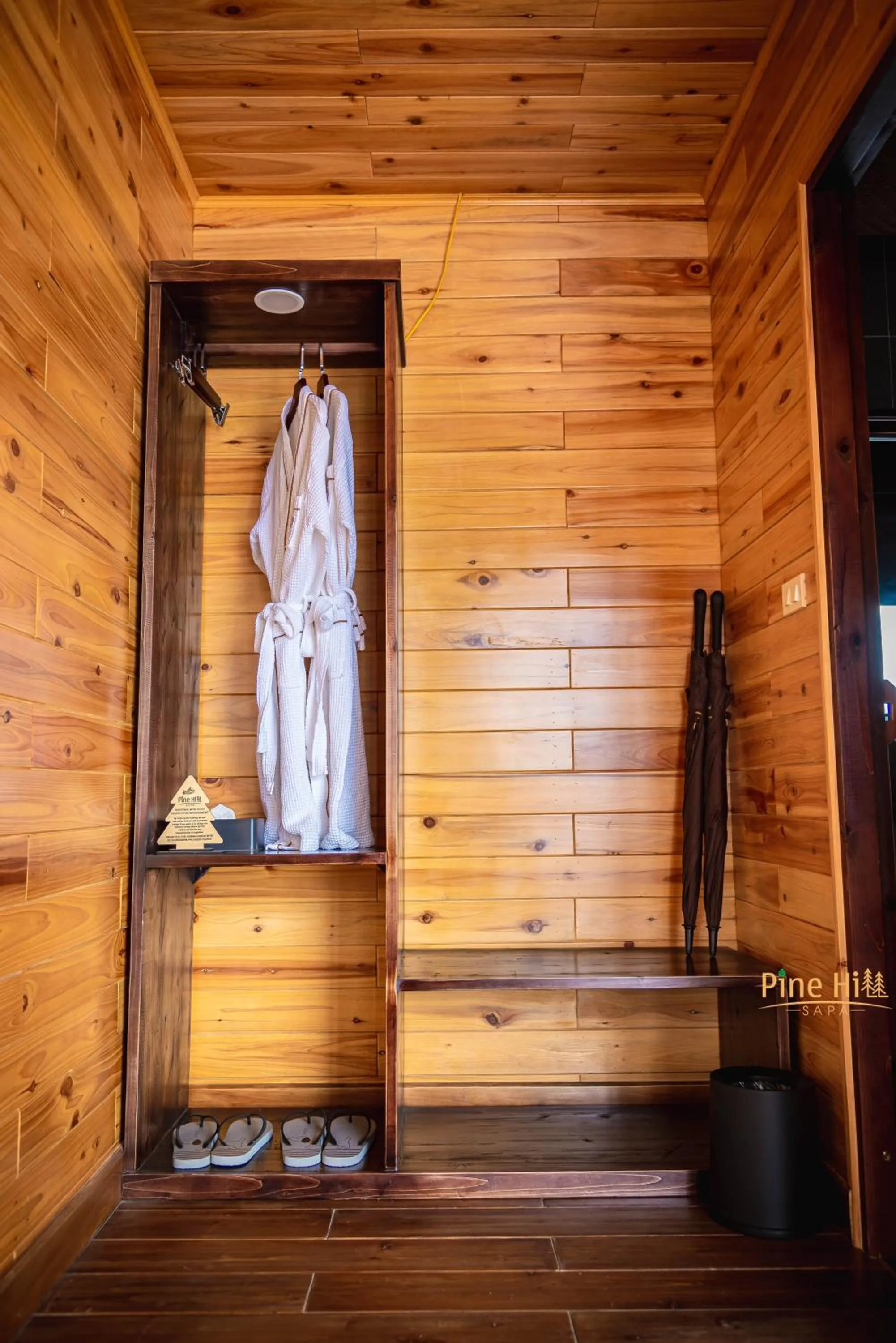 wardrobe in Sapa Pine Hill Eco Lodge