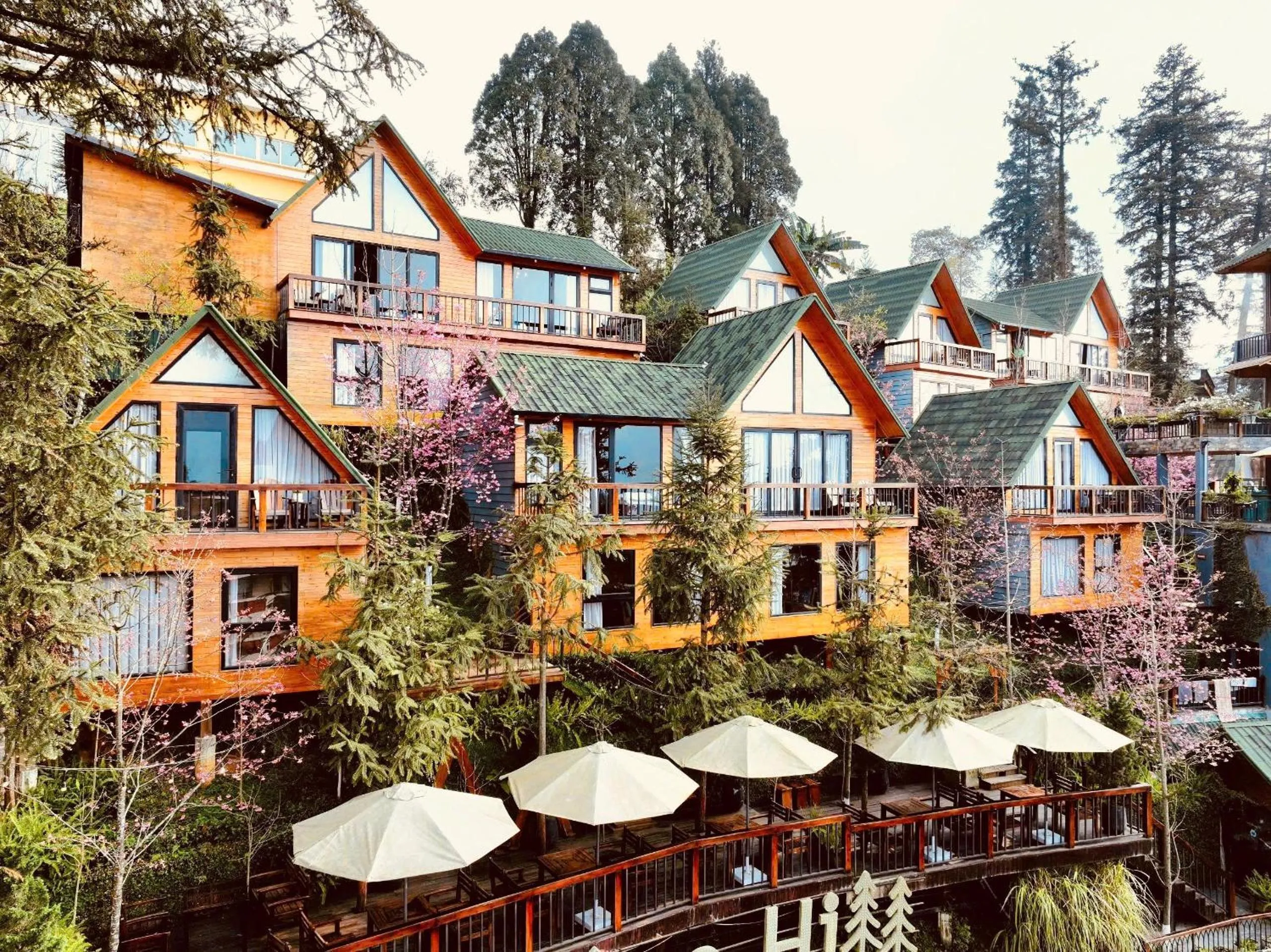 Property building in Sapa Pine Hill Eco Lodge