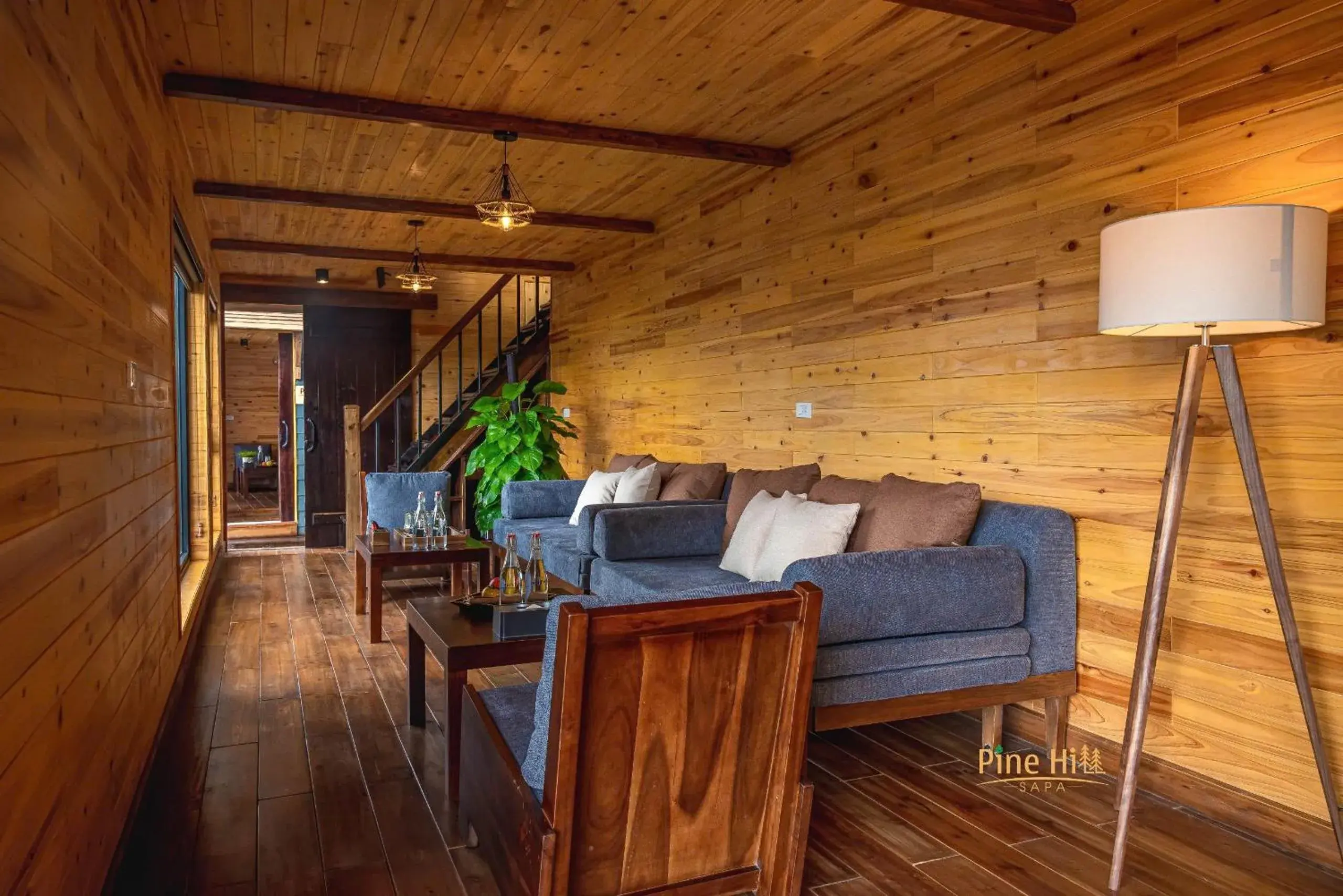 Triple Room with Balcony in Sapa Pine Hill Eco Lodge Triple Room with Balcony in Sapa Pine Hill Eco Lodge