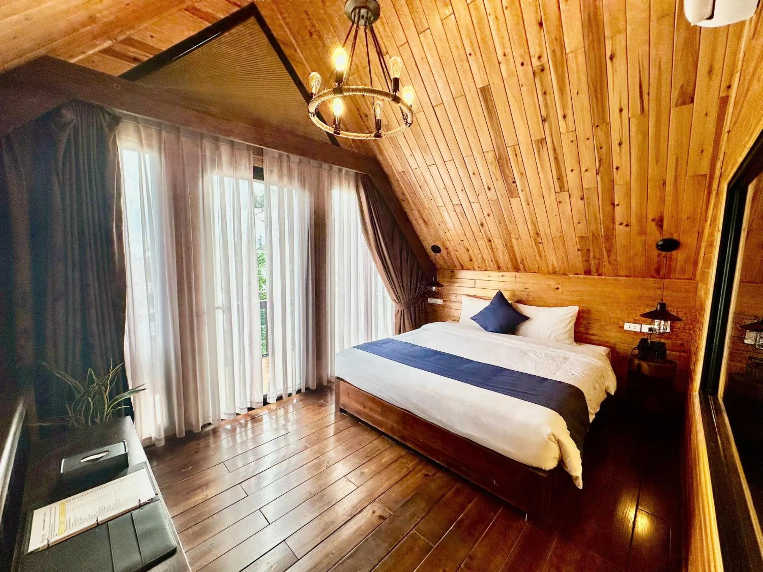 Bedroom, Bed in Sapa Pine Hill Eco Lodge