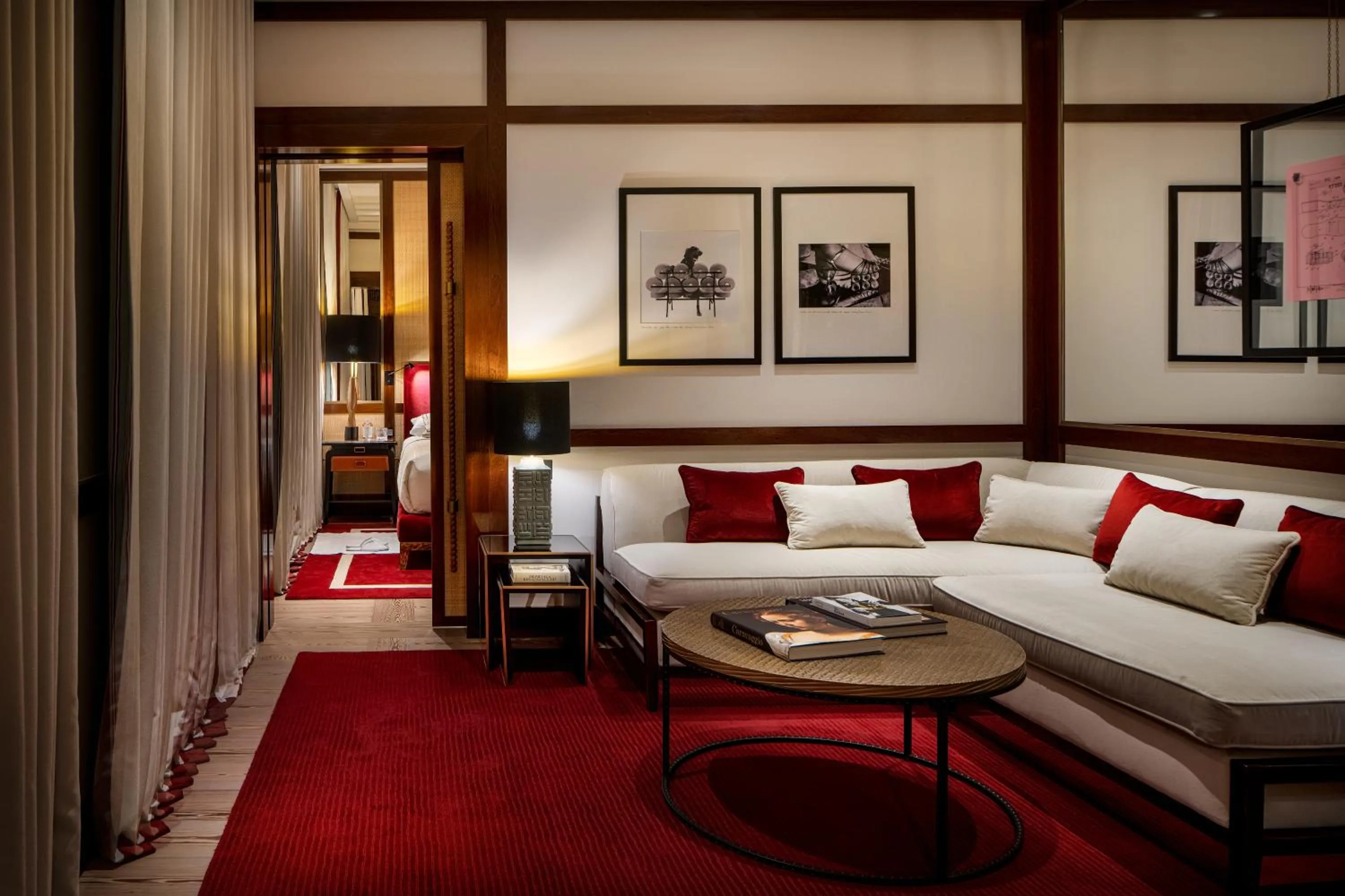 Living room in Portrait Milano - Lungarno Collection