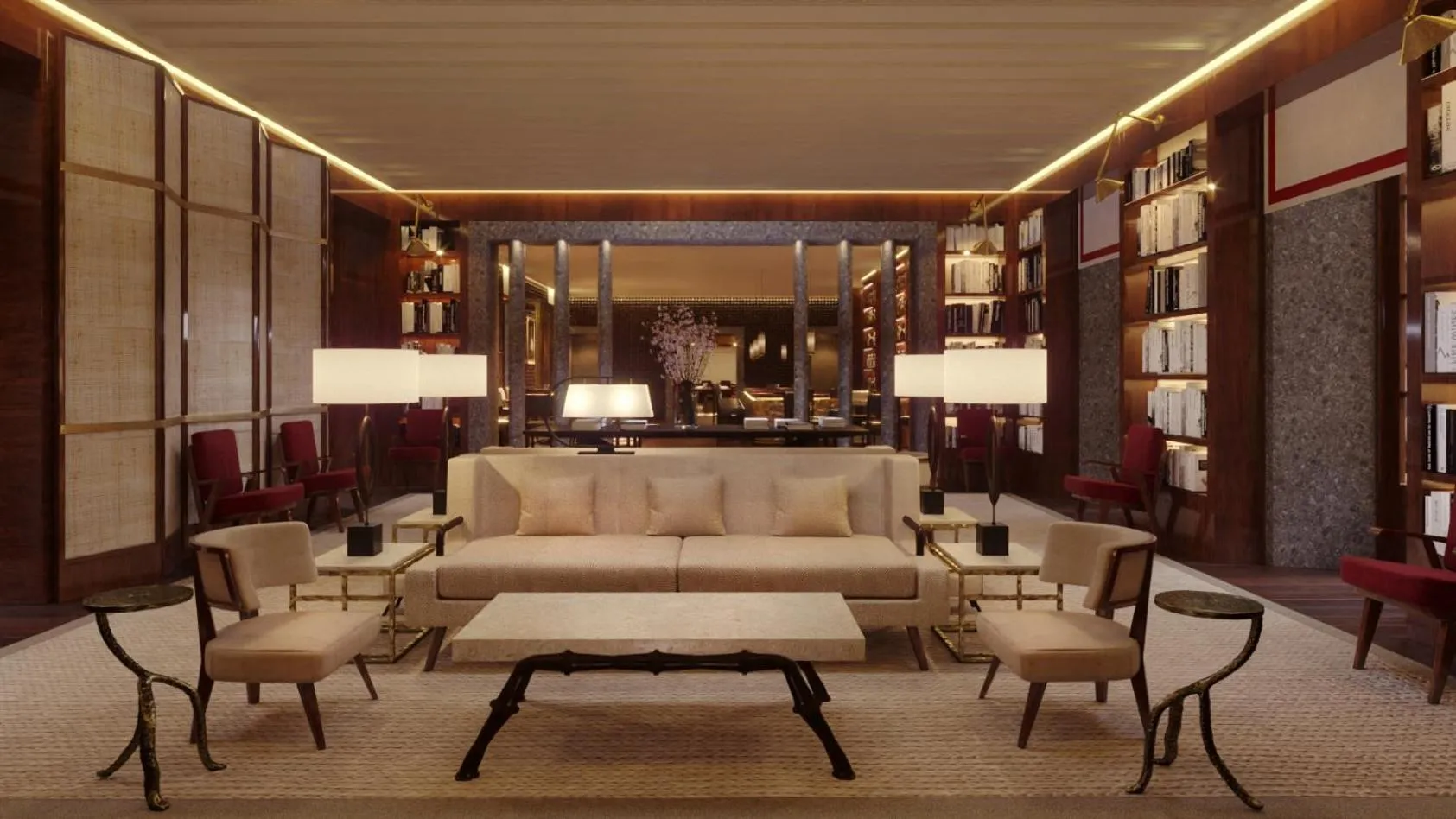 Lobby or reception in Portrait Milano - Lungarno Collection