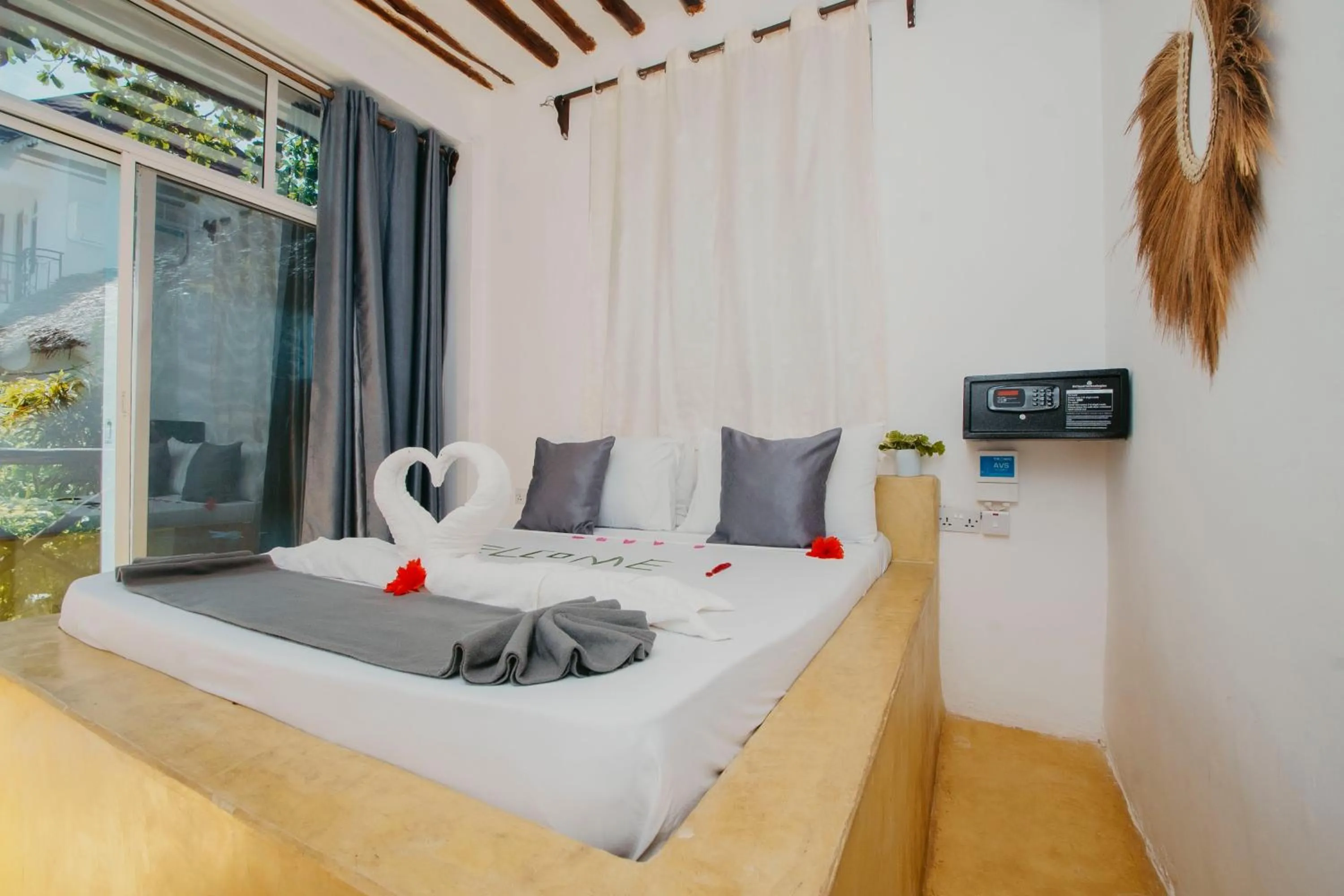 Bed in Equalia Rose Hotel