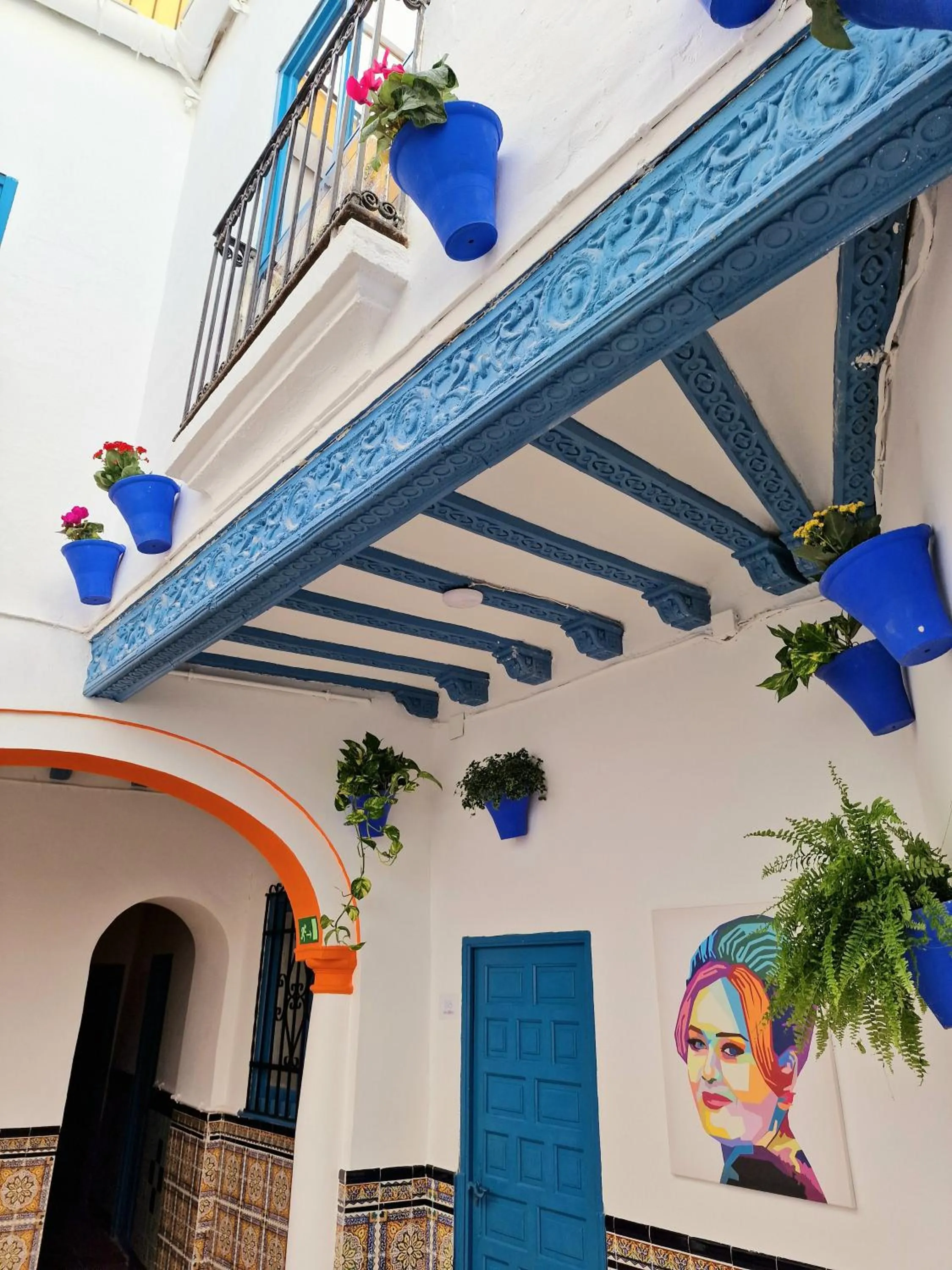 Patio in Arc House Mezquita - Only adults