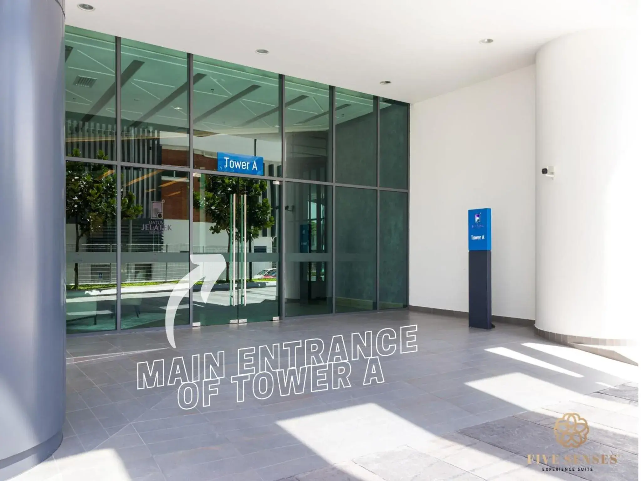 Facade/entrance in Datum Jelatek Sky Residence KLCC, Five Senses Facade/entrance in Datum Jelatek Sky Residence KLCC, Five Senses