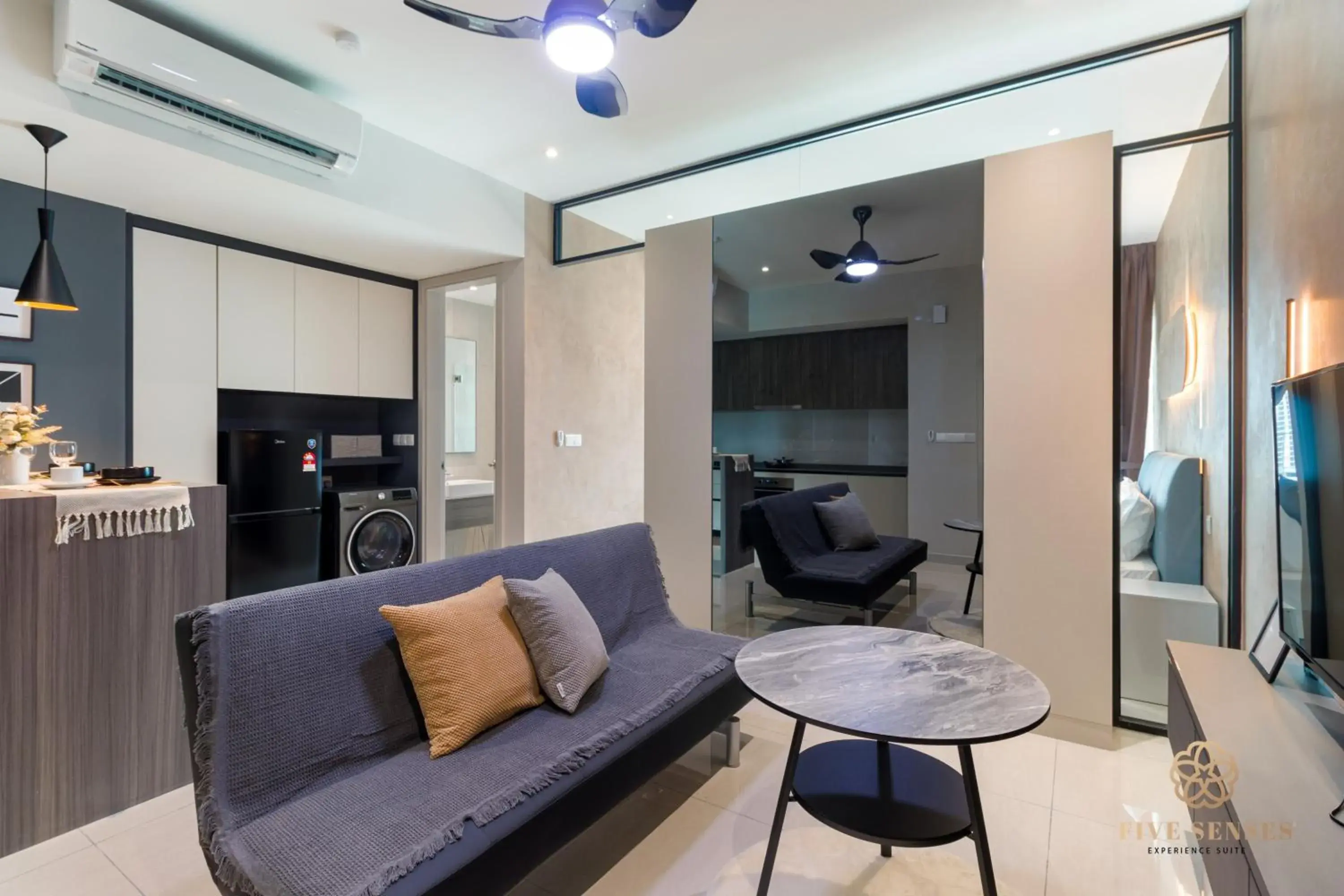 Living room in Datum Jelatek Sky Residence KLCC, Five Senses Living room in Datum Jelatek Sky Residence KLCC, Five Senses