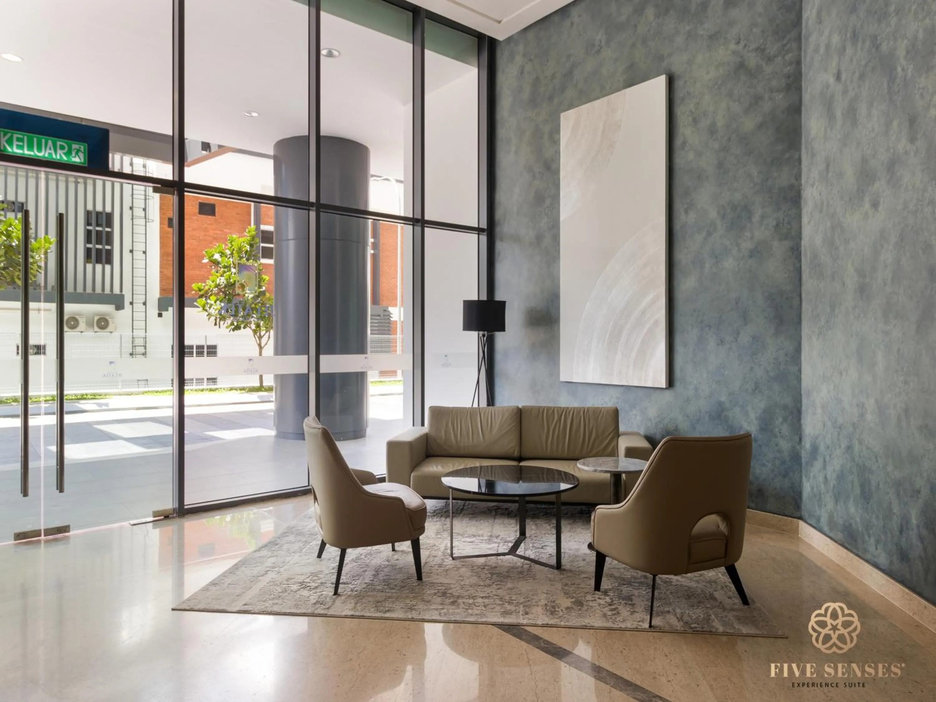 Lobby or reception in Datum Jelatek Sky Residence KLCC, Five Senses