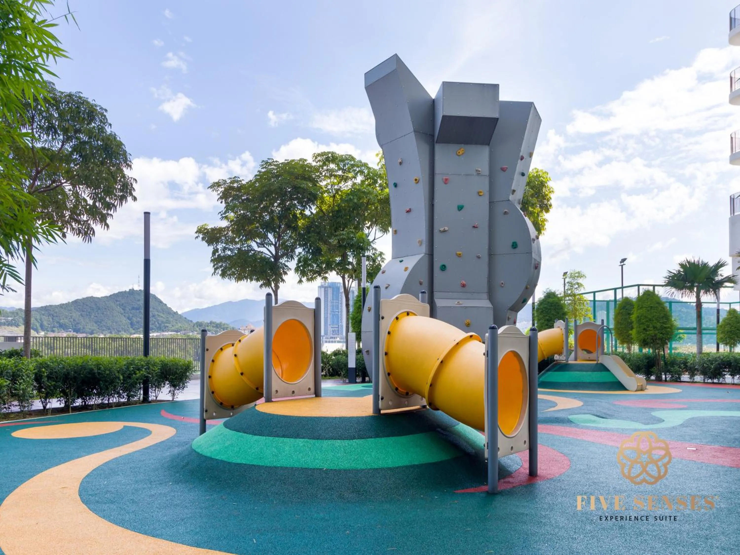 Children play ground in Datum Jelatek Sky Residence KLCC, Five Senses