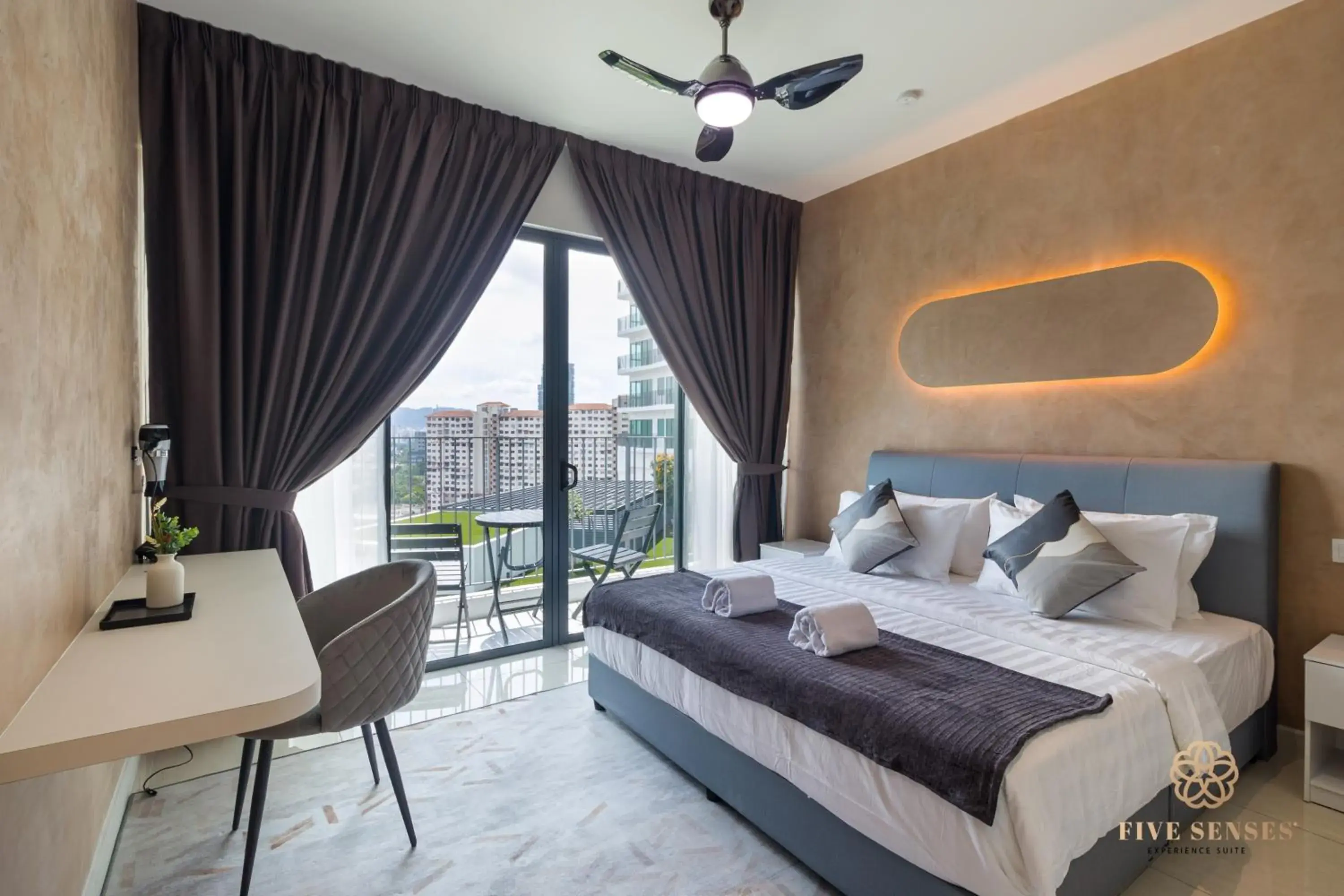 Bedroom, Bed in Datum Jelatek Sky Residence KLCC, Five Senses Bedroom, Bed in Datum Jelatek Sky Residence KLCC, Five Senses