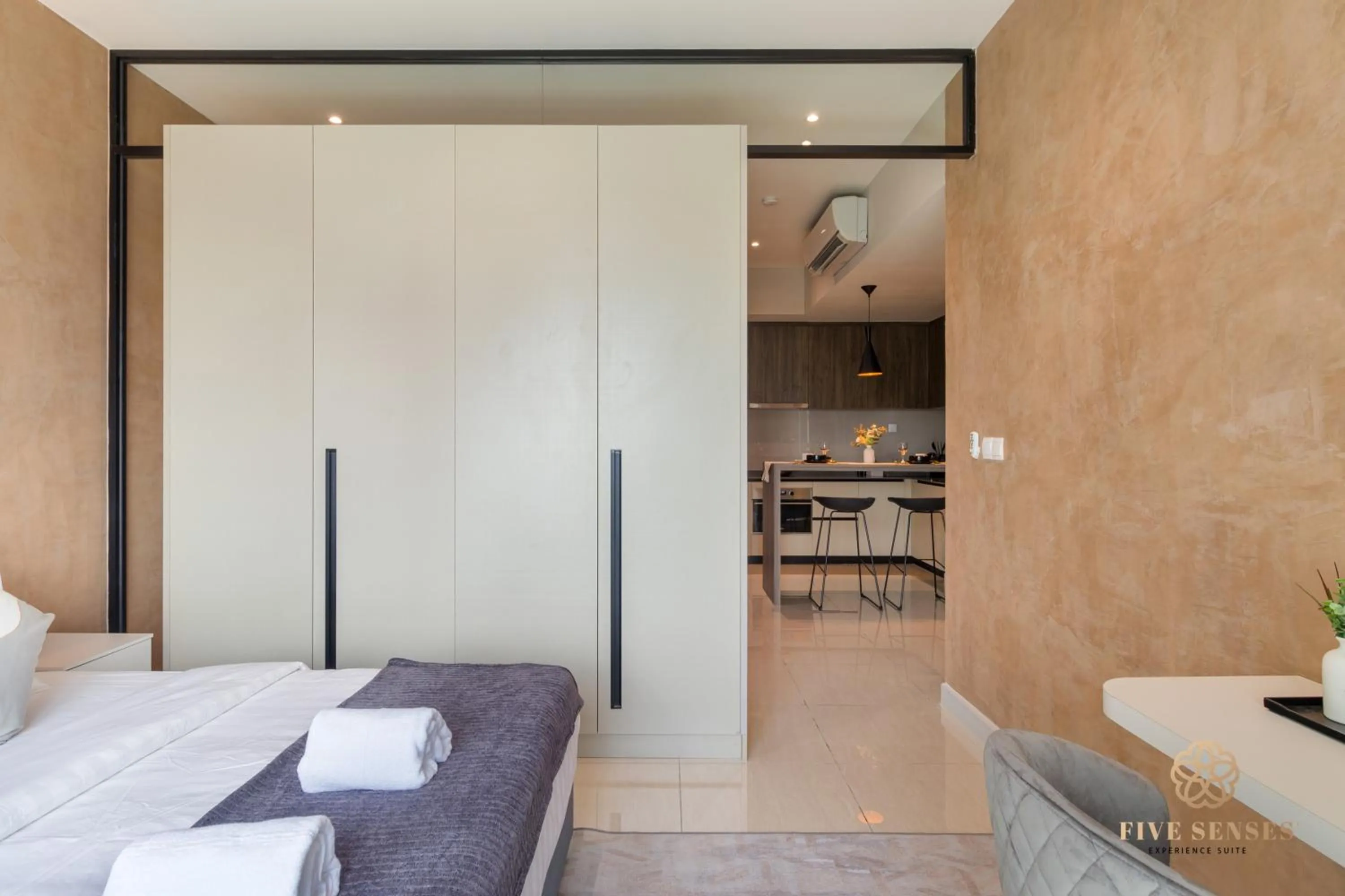 Bed in Datum Jelatek Sky Residence KLCC, Five Senses