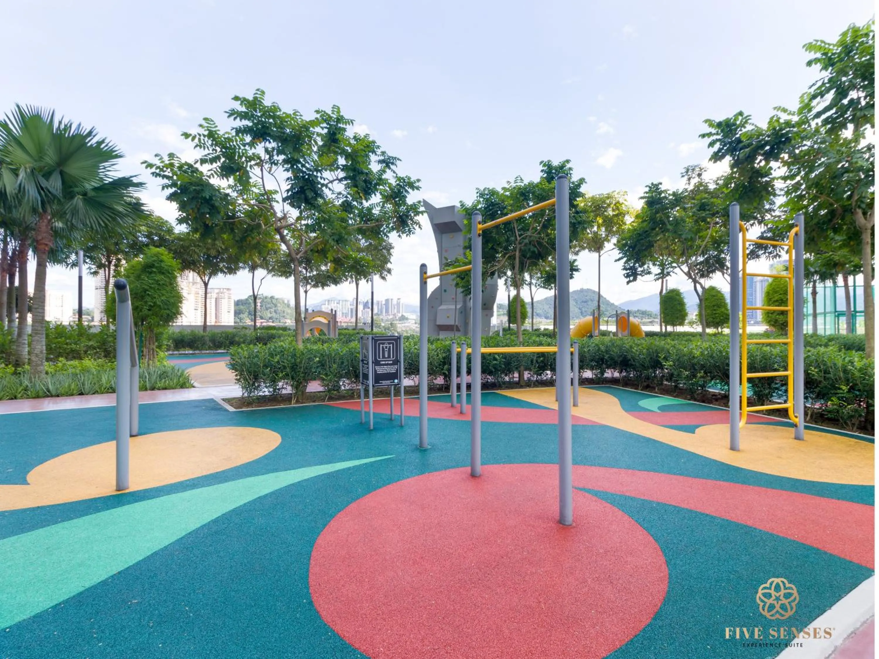 Children play ground in Datum Jelatek Sky Residence KLCC, Five Senses
