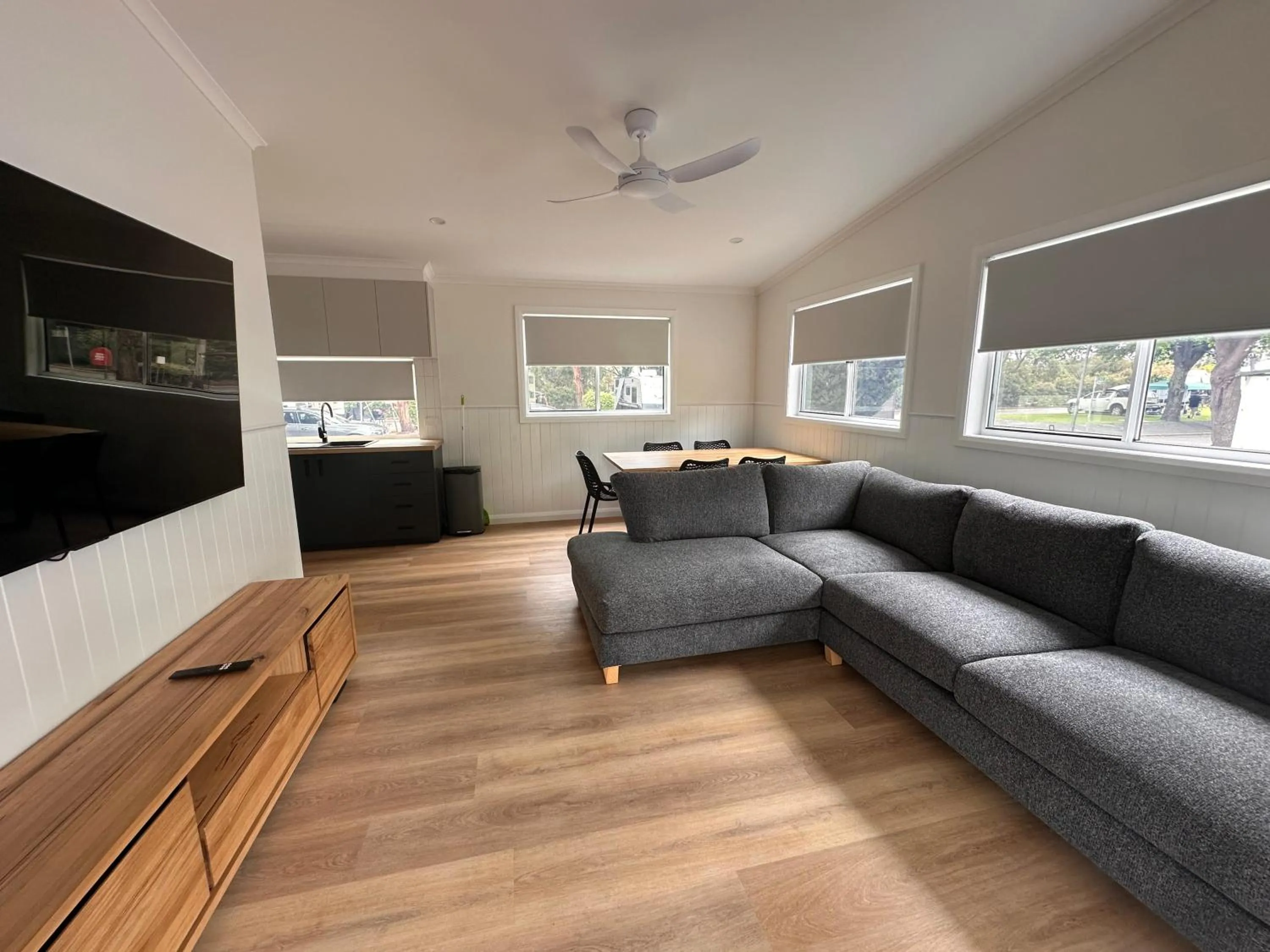 Living room in Eureka Stockade Holiday Park