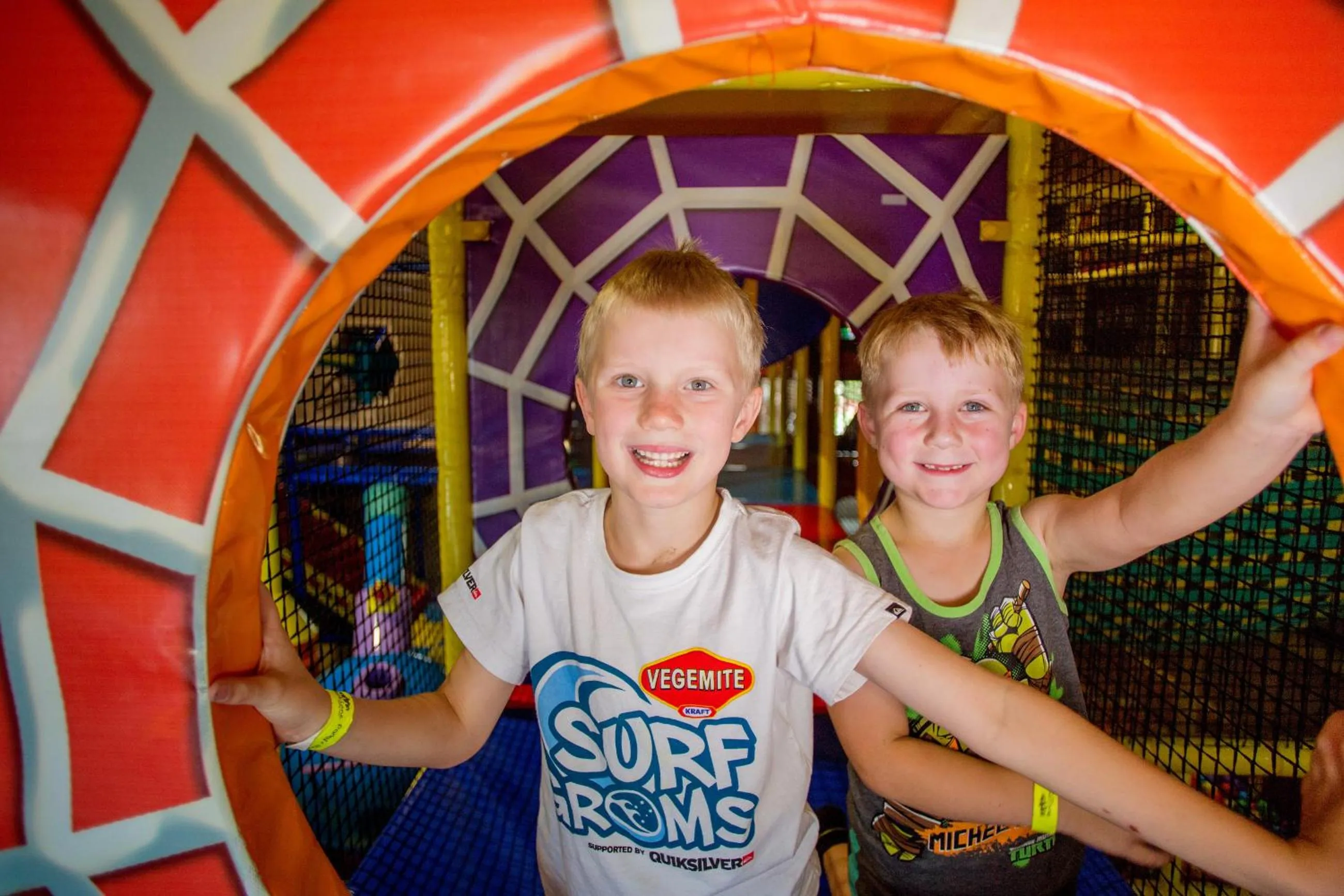 Children play ground in BIG4 Bendigo Park Lane Holiday Park