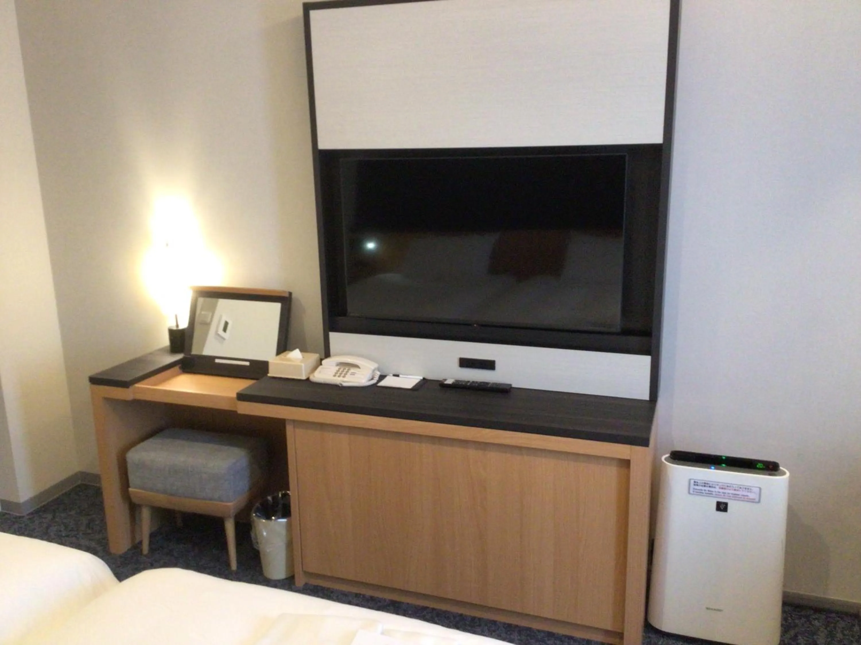 TV and multimedia, Bed in Hotel JAL City Aomori