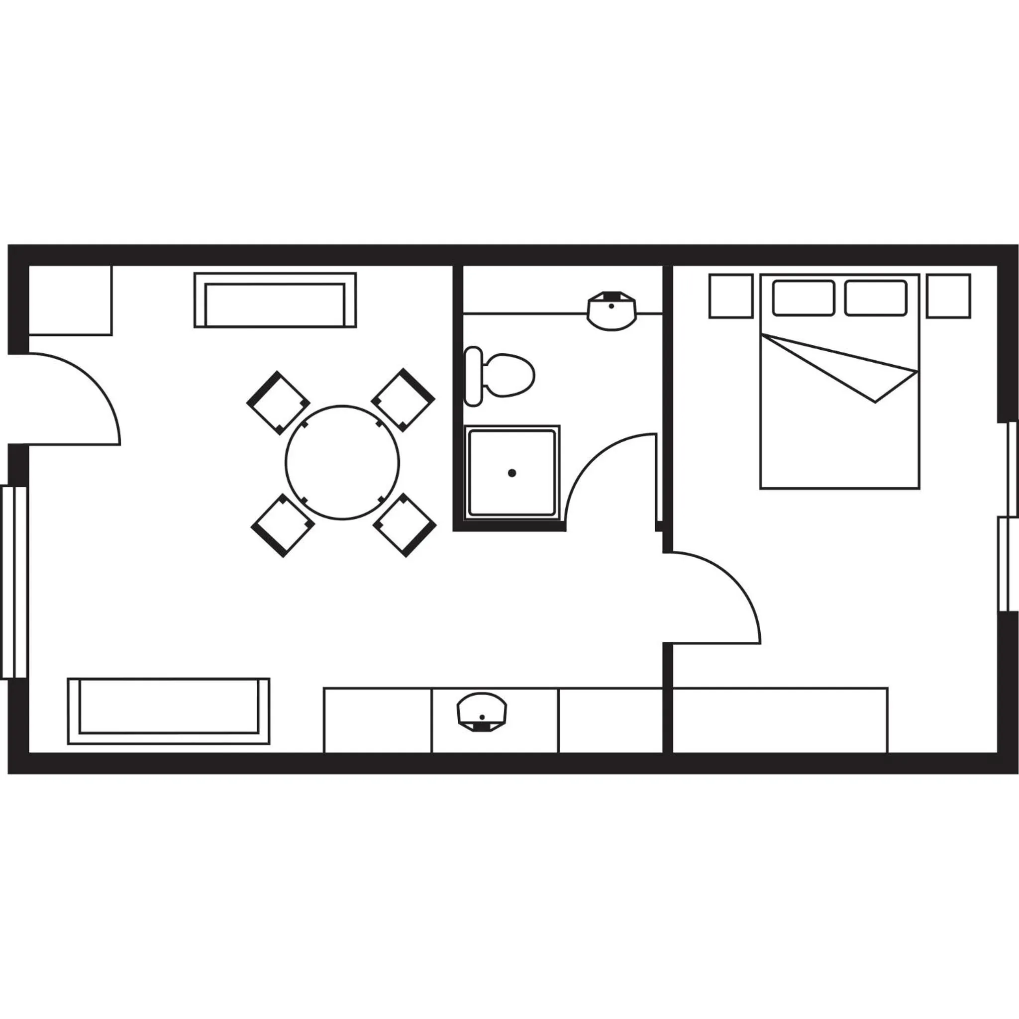Floor plan in Murray Downs Resort