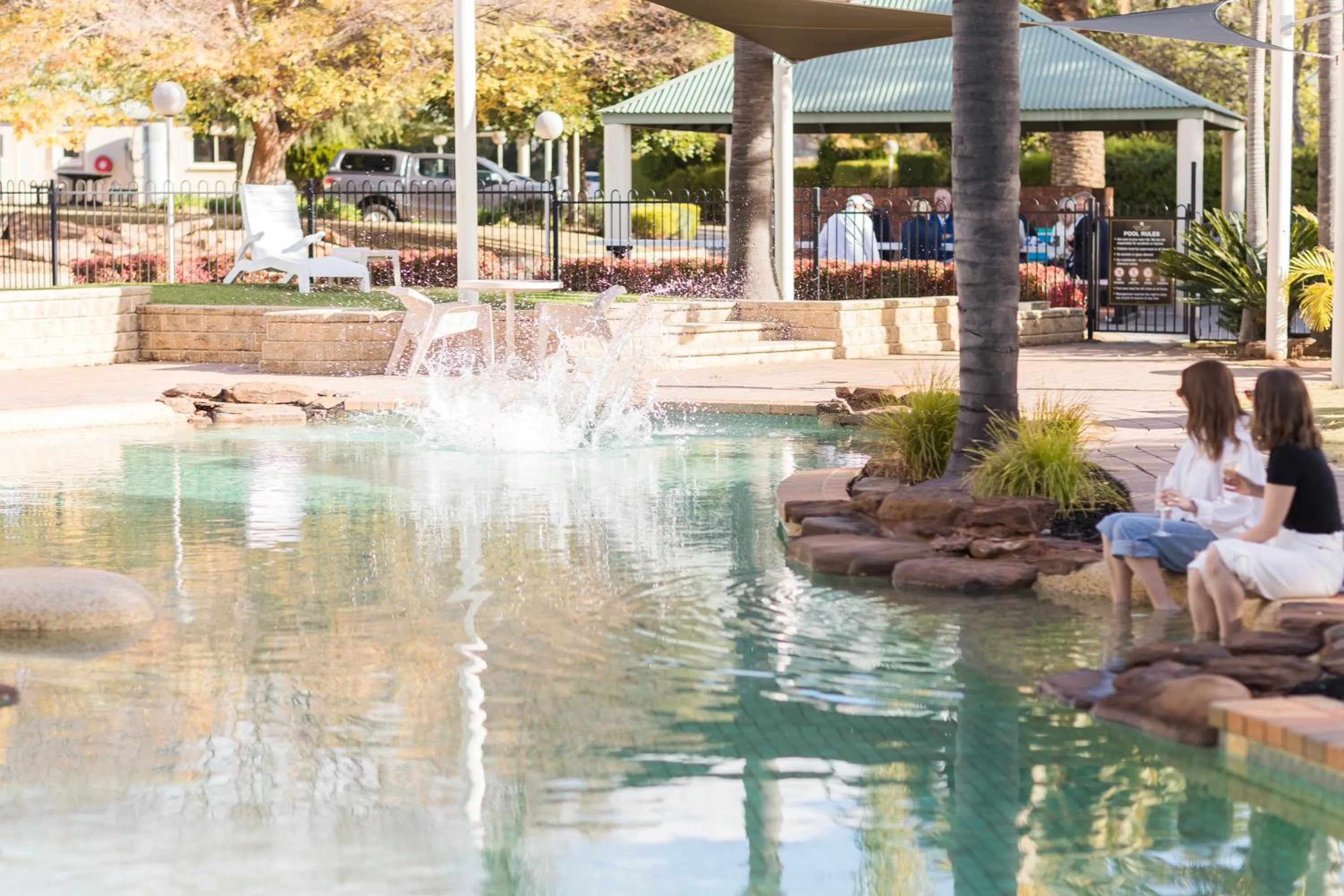 Pool view in Murray Downs Resort