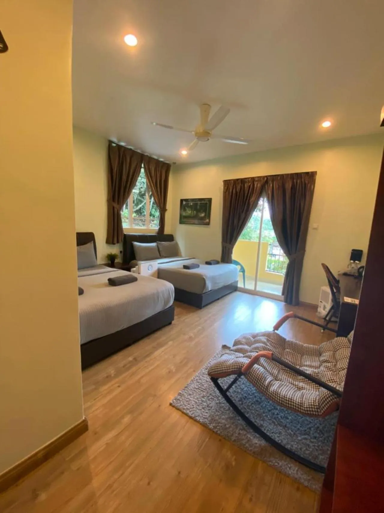 Bedroom, Bed in Highlanders Garden Guesthouse at Arundina Cameron Highlands