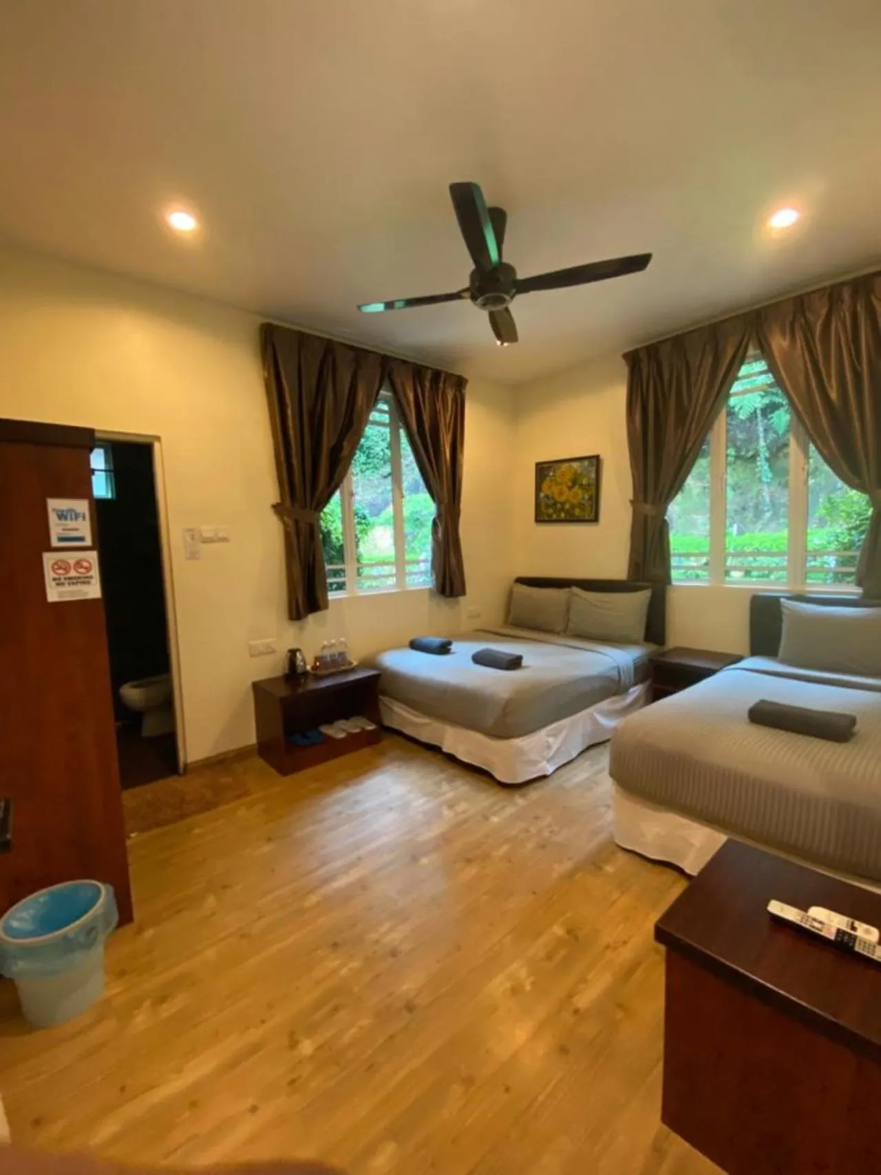 Bedroom, Bed in Highlanders Garden Guesthouse at Arundina Cameron Highlands