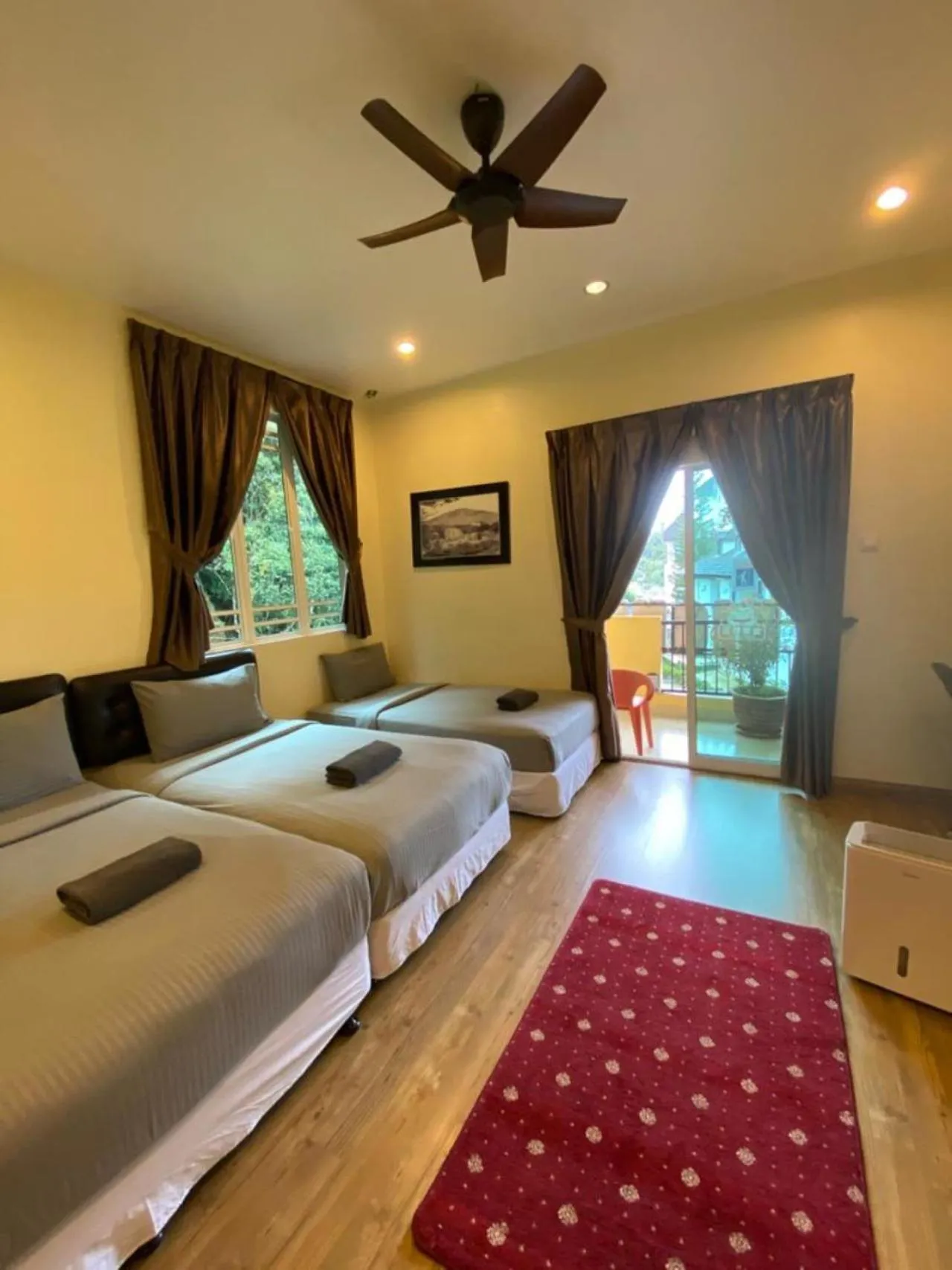 Bedroom, Bed in Highlanders Garden Guesthouse at Arundina Cameron Highlands