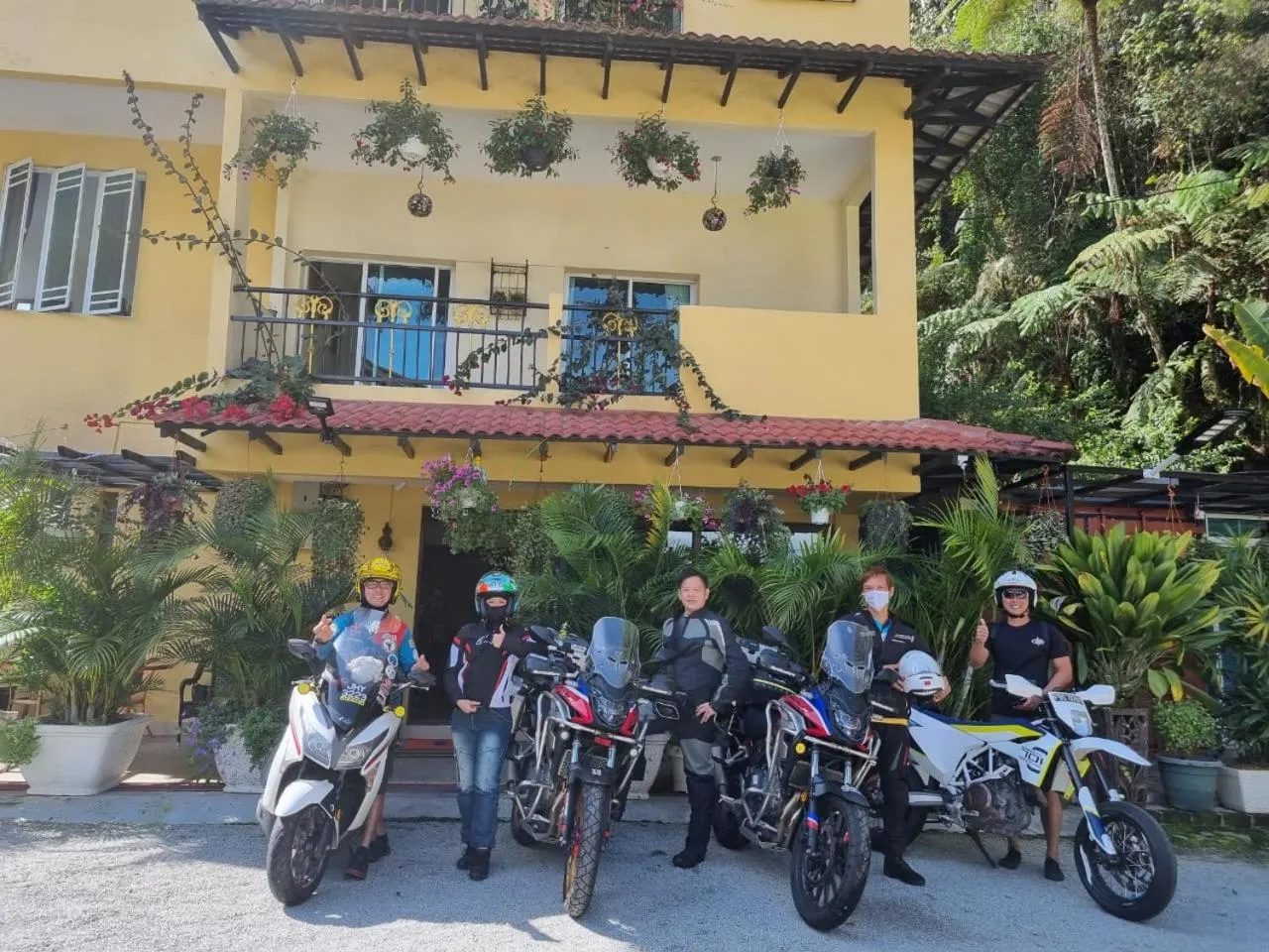 Property building in Highlanders Garden Guesthouse at Arundina Cameron Highlands