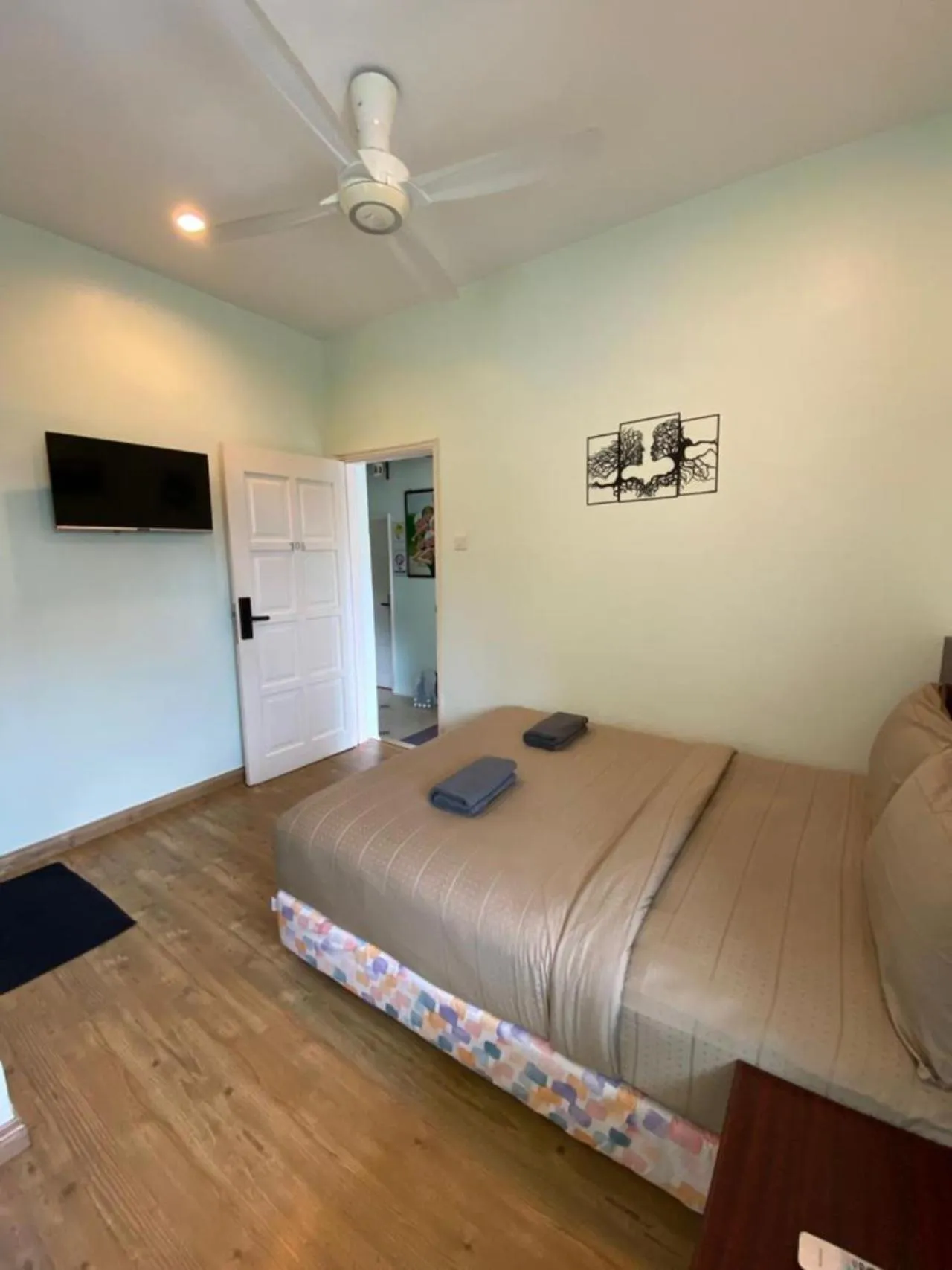 Bed in Highlanders Garden Guesthouse at Arundina Cameron Highlands