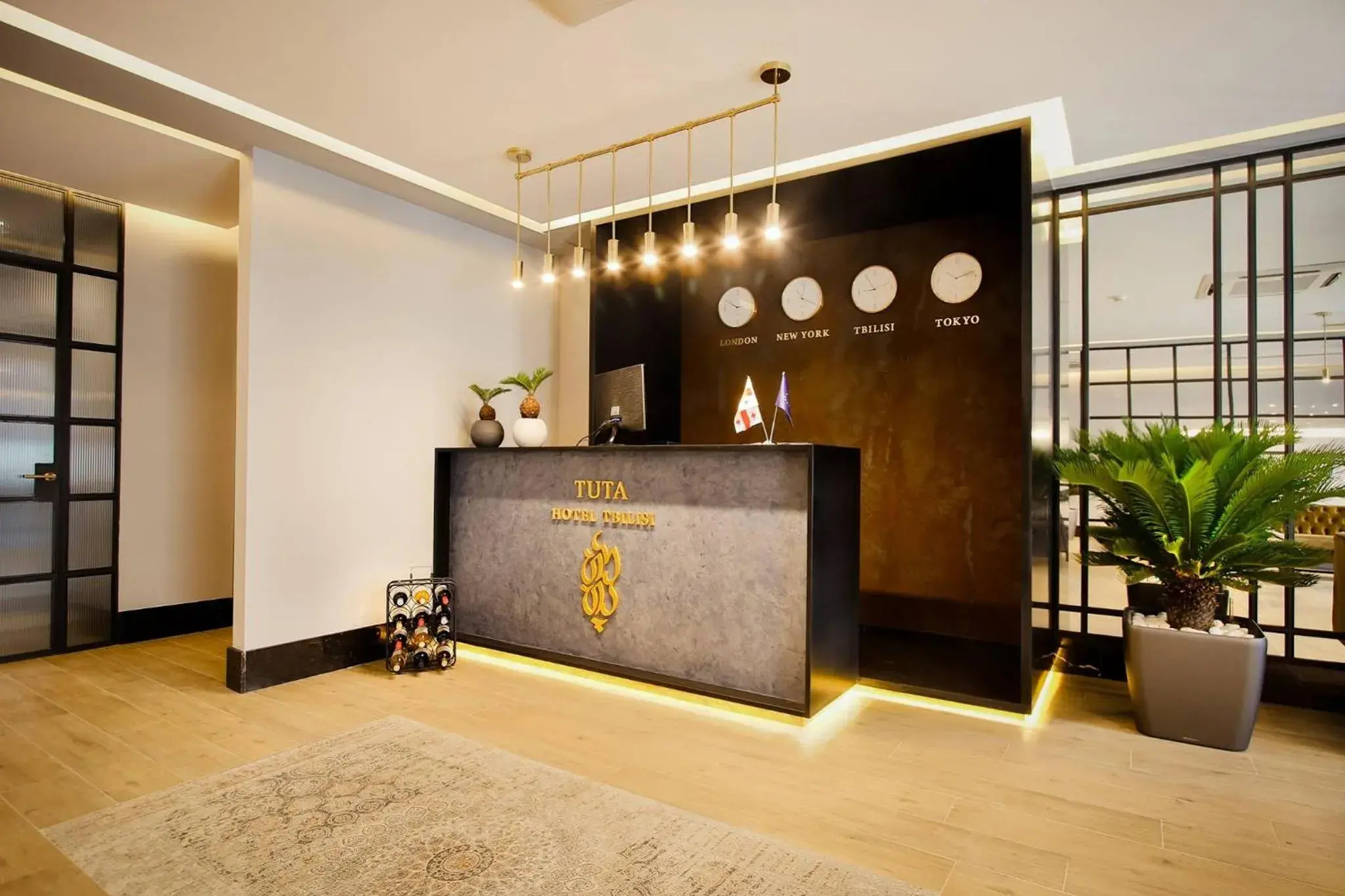 Lobby or reception in Hotel Tuta Lobby or reception in Hotel Tuta