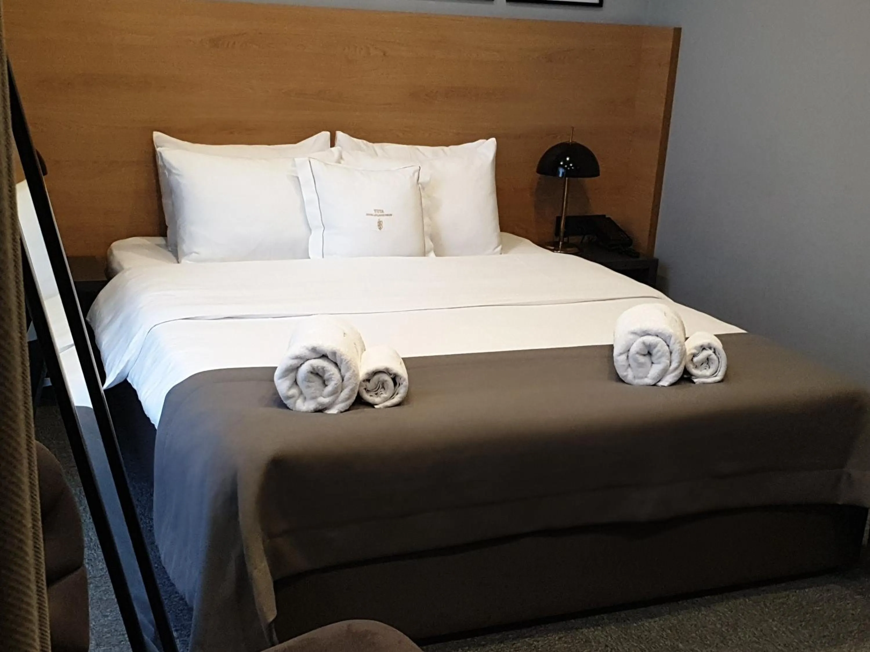 Bed in Hotel Tuta