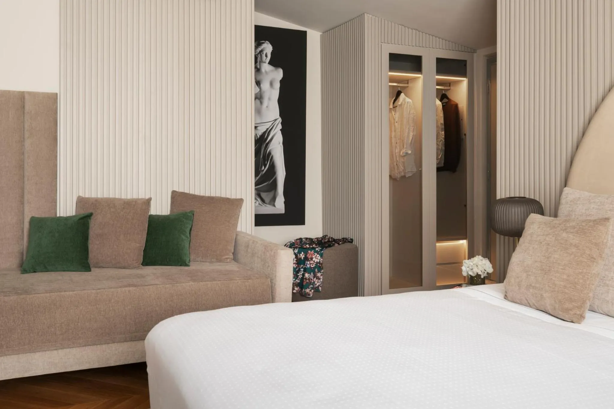 Bedroom, Bed in Hotel Centrale