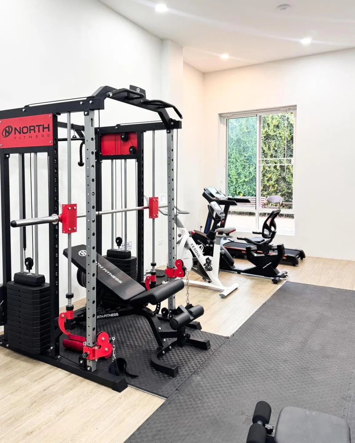 Fitness centre/facilities in Hotel Agnes