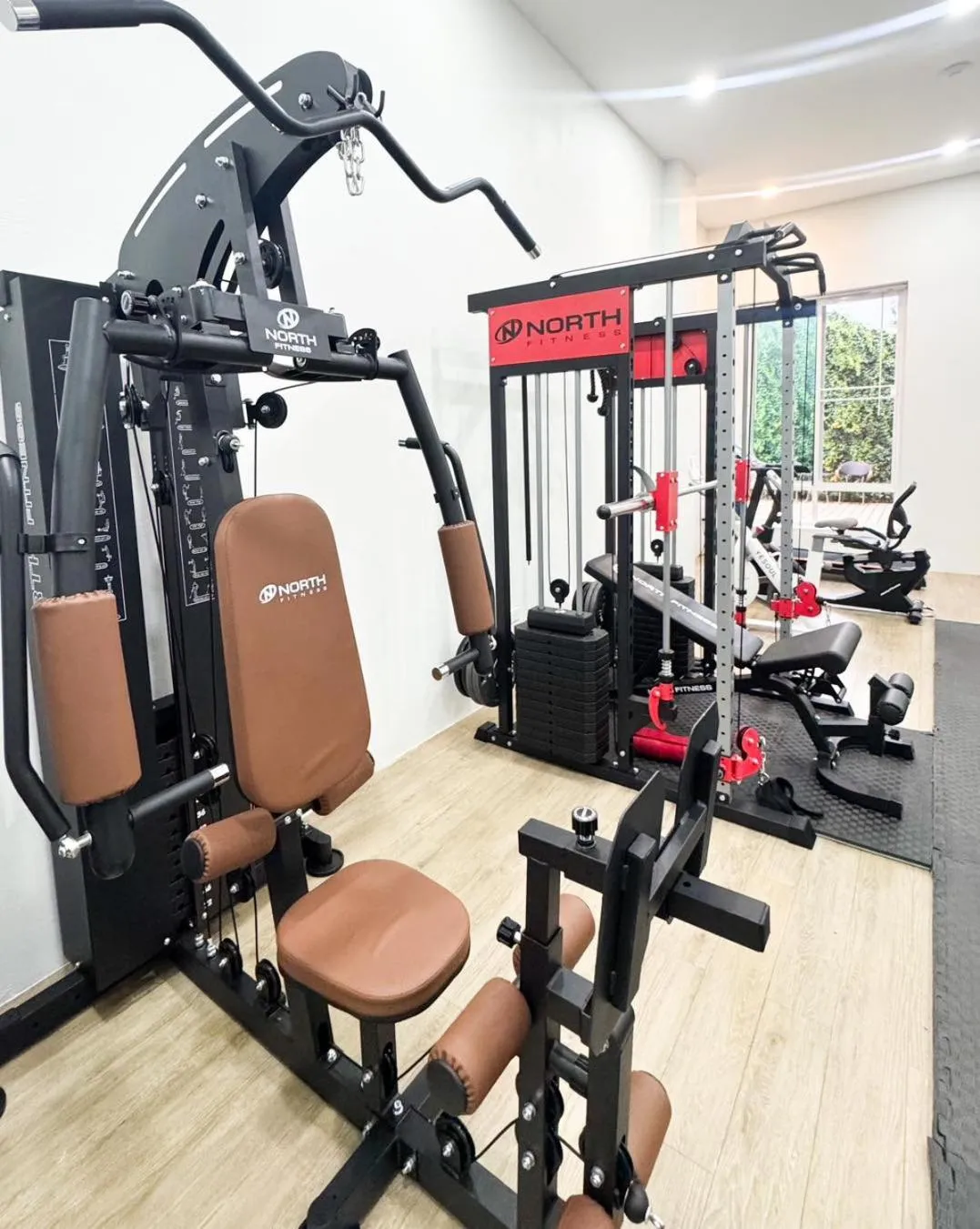 Fitness centre/facilities in Hotel Agnes