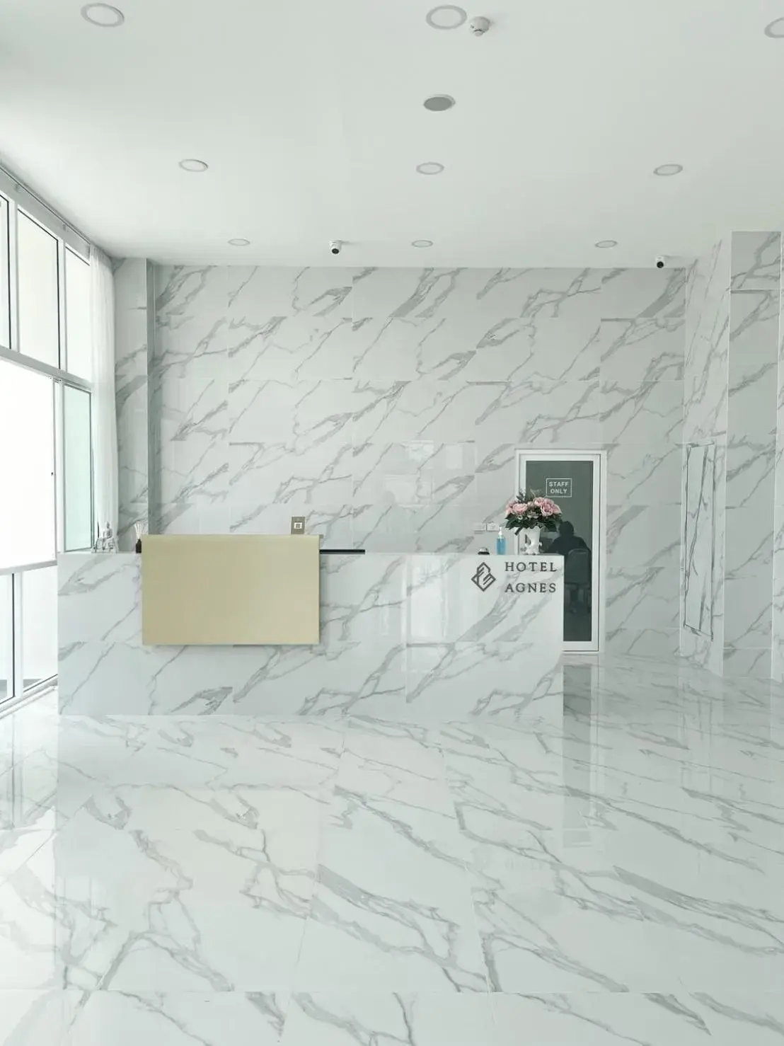 Lobby or reception in Hotel Agnes Lobby or reception in Hotel Agnes