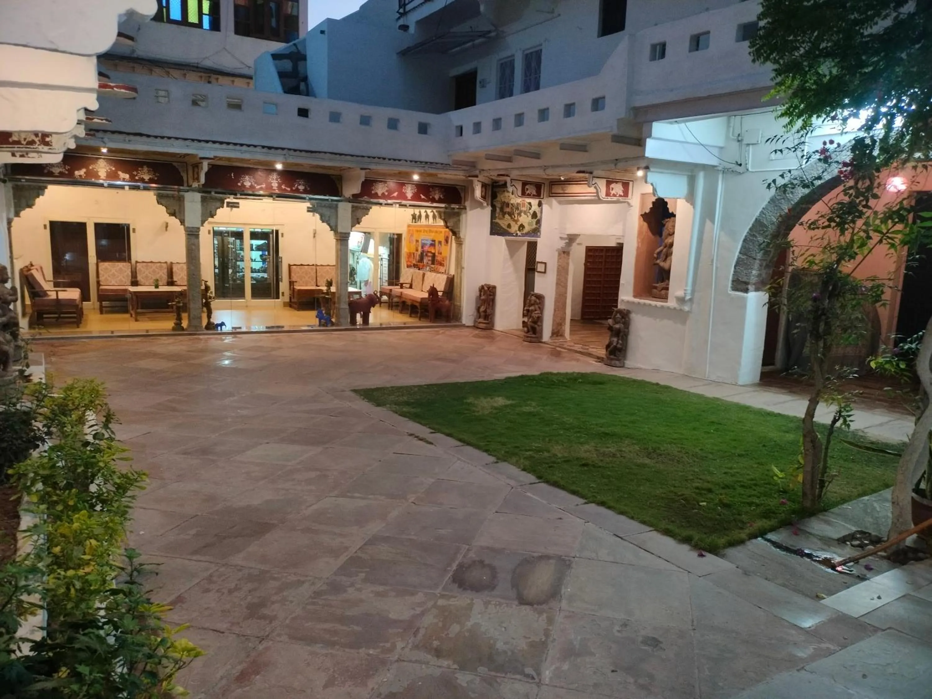Property building in Haveli Braj Bhushanjee Heritage Hotel and Museum
