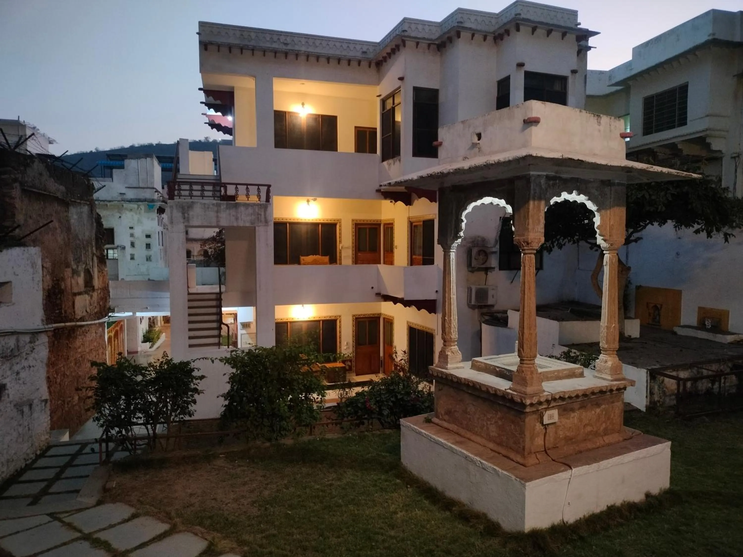 Property building in Haveli Braj Bhushanjee Heritage Hotel and Museum