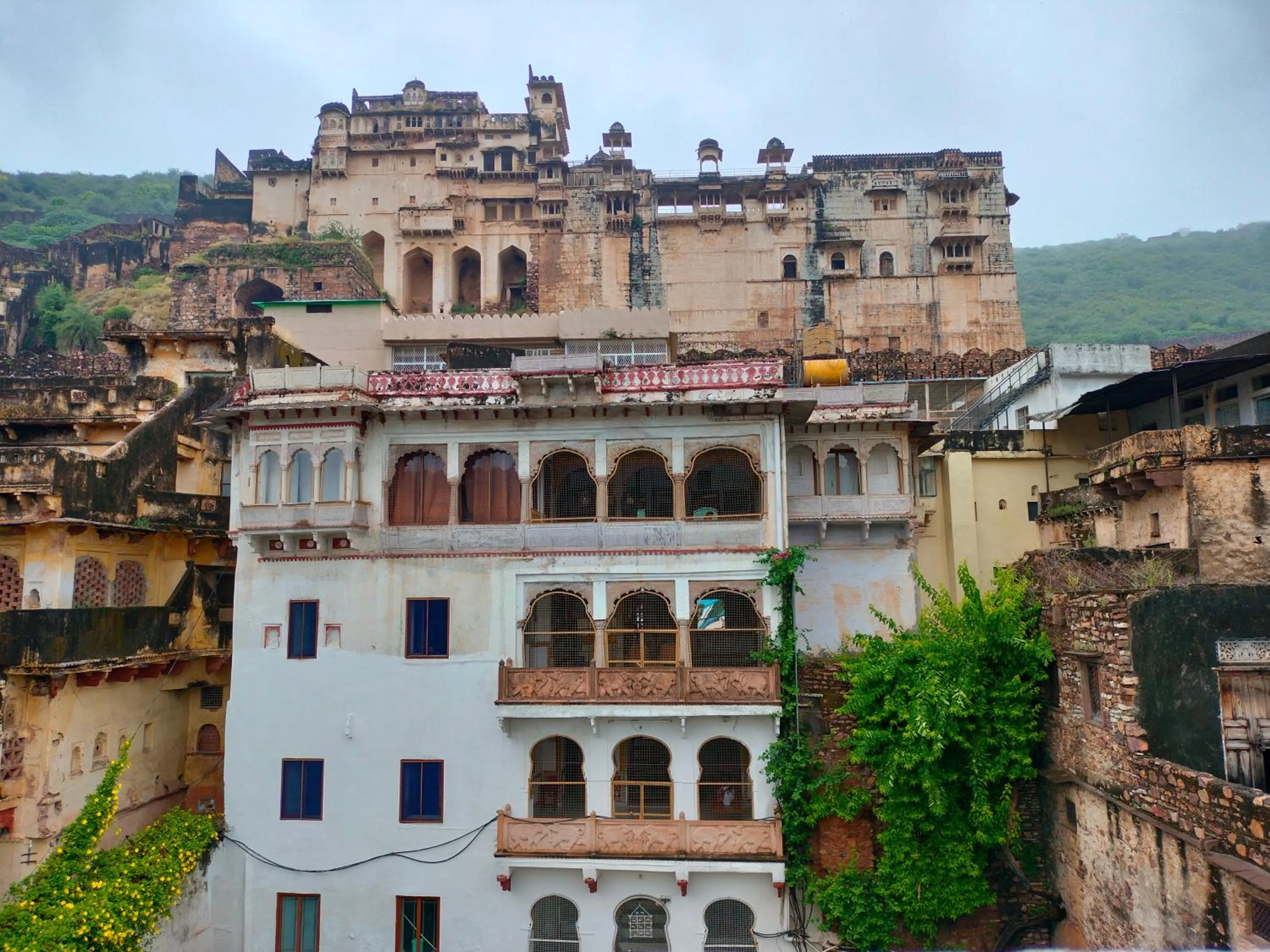 Property building in Haveli Braj Bhushanjee Heritage Hotel and Museum