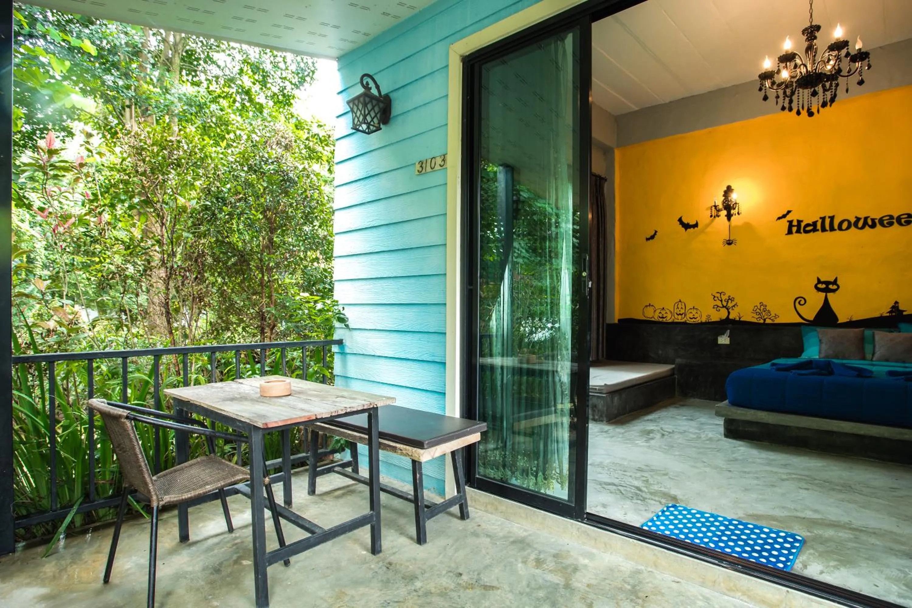 Patio in The Harmony Resort