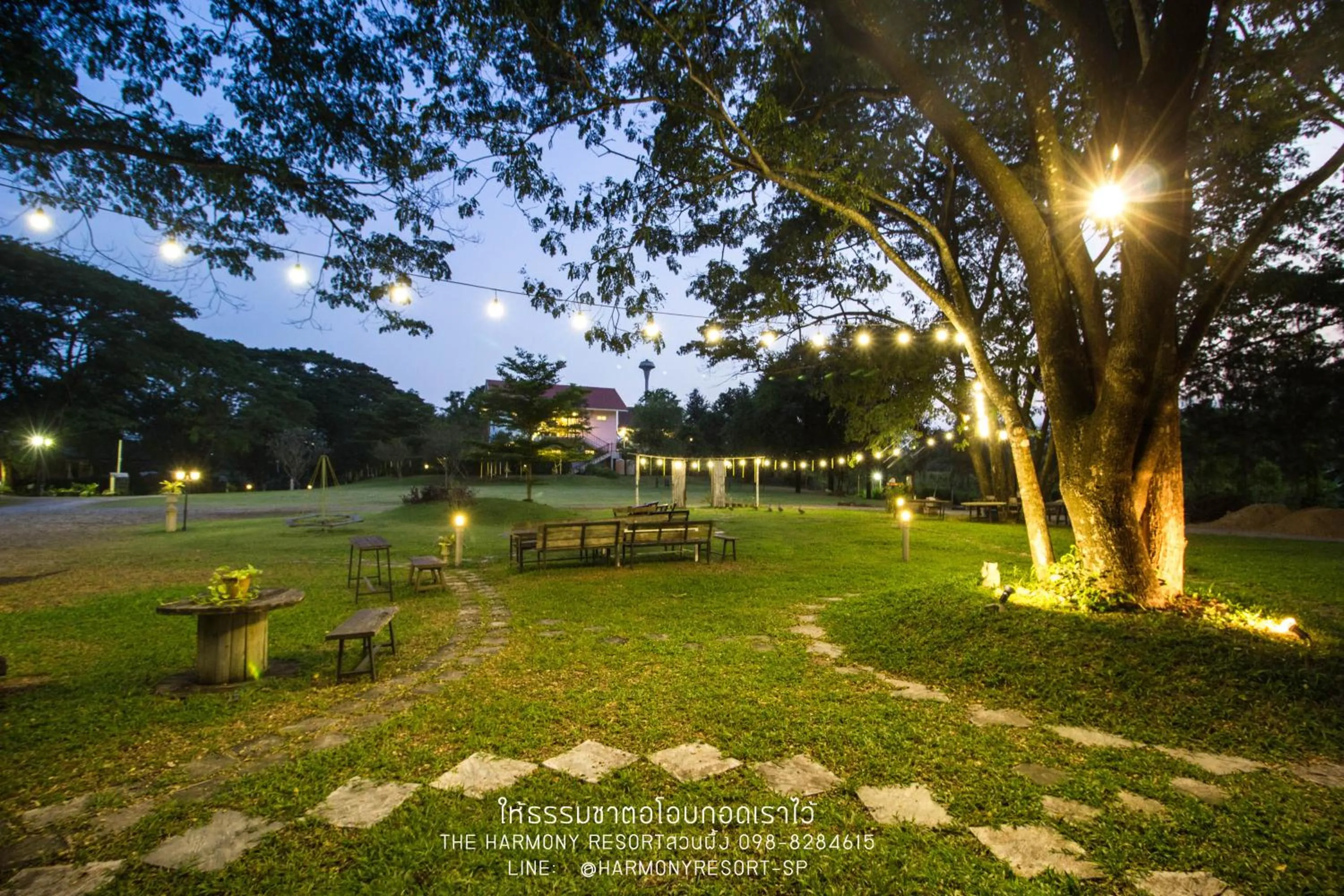 Garden in The Harmony Resort