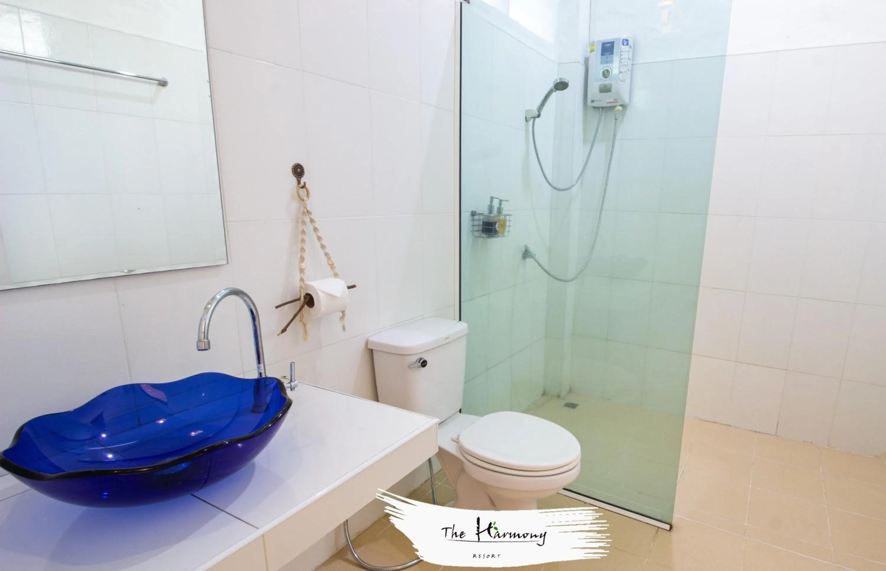 Shower in The Harmony Resort