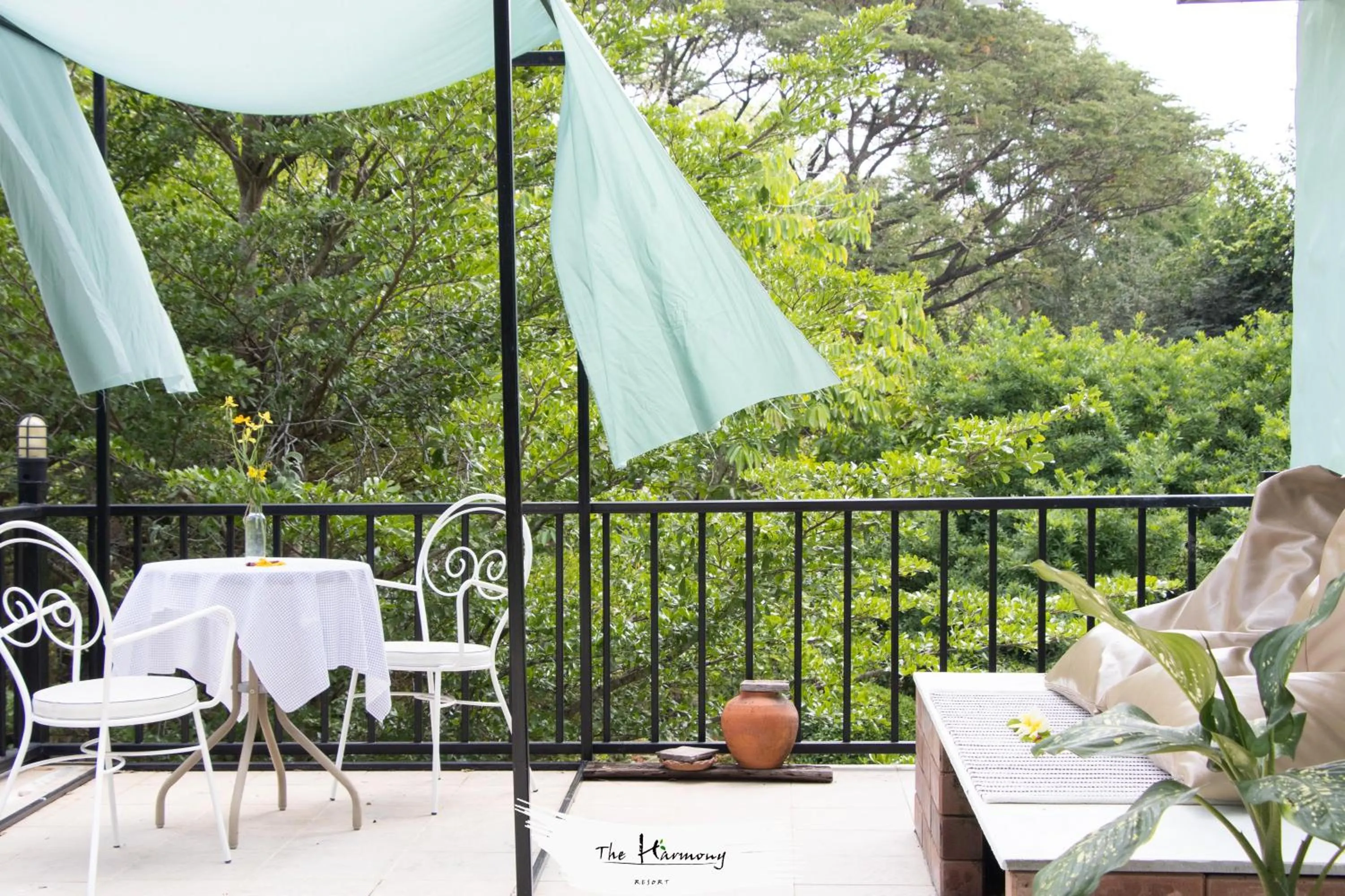 Patio in The Harmony Resort