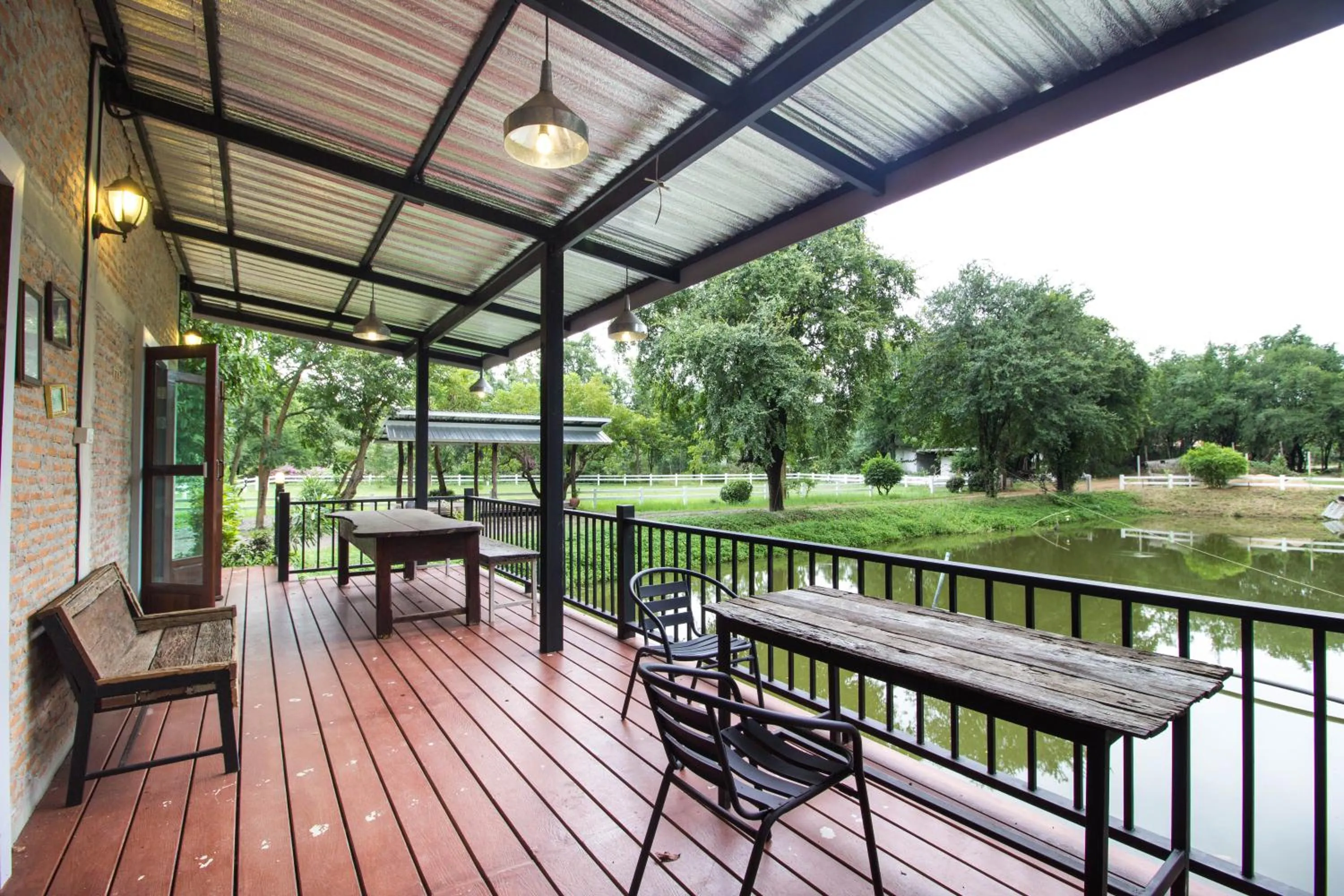 Patio in The Harmony Resort