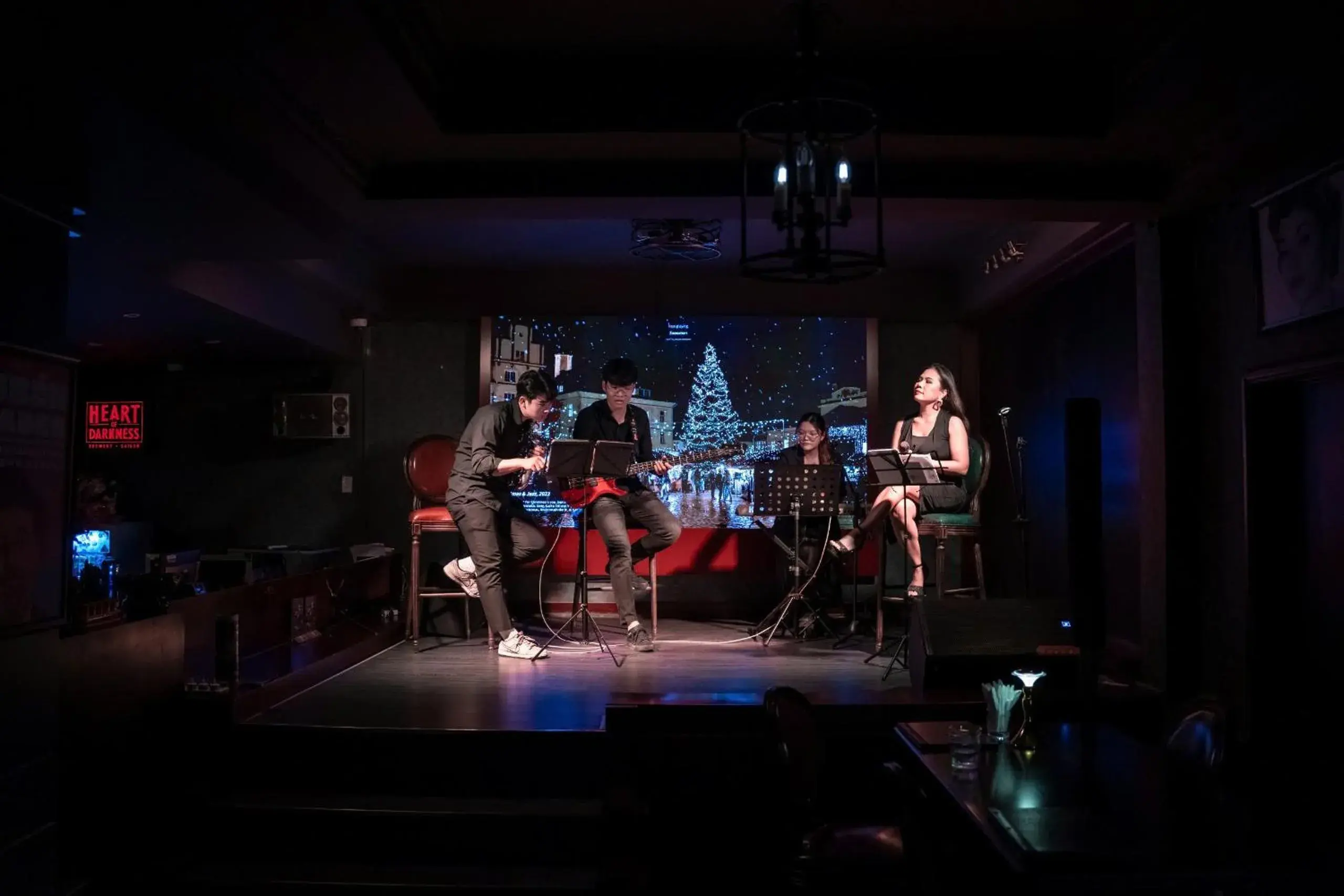 Lounge or bar in La Bonita Hotel and Apartments Lounge or bar in La Bonita Hotel and Apartments