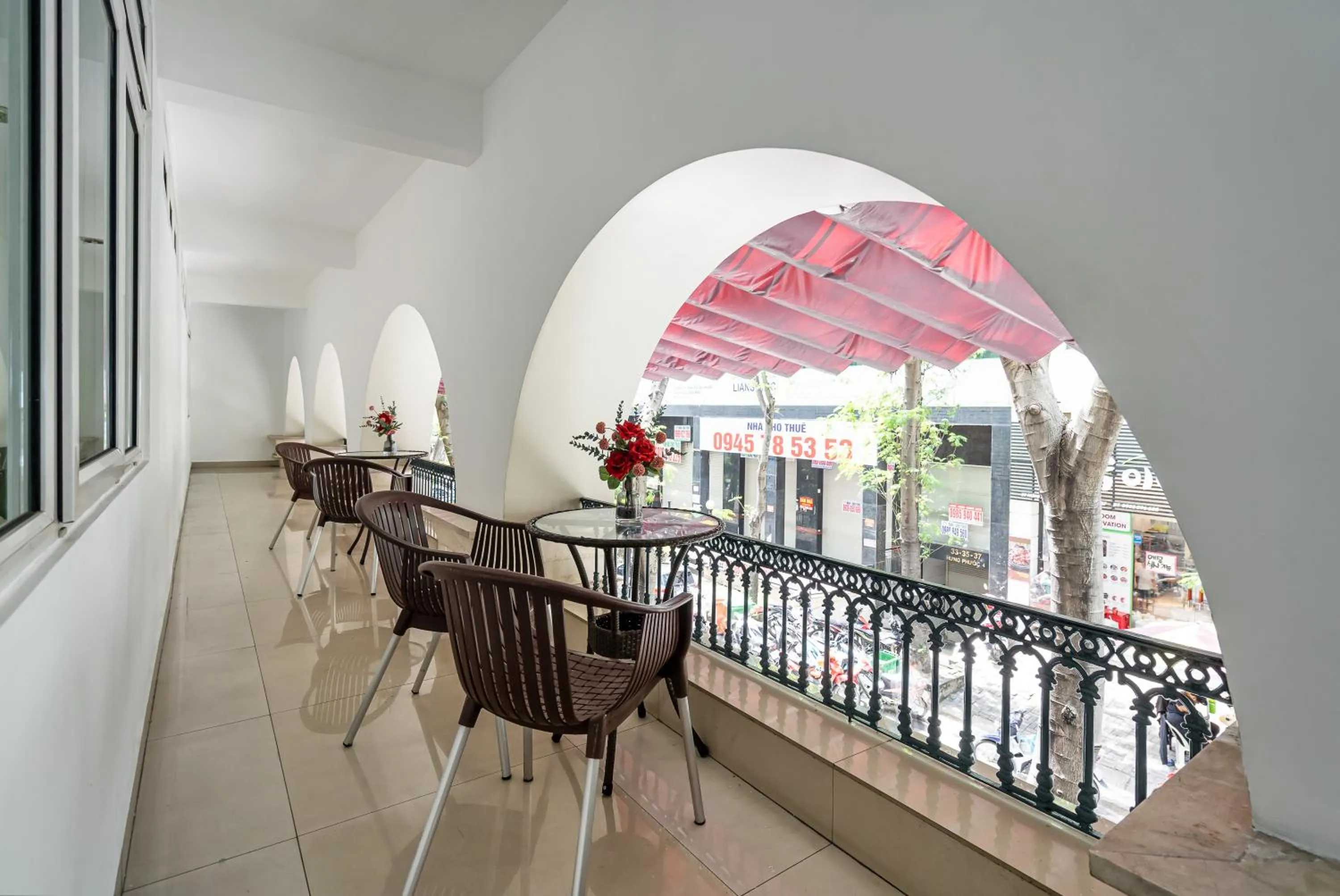 Balcony/Terrace in La Bonita Hotel and Apartments