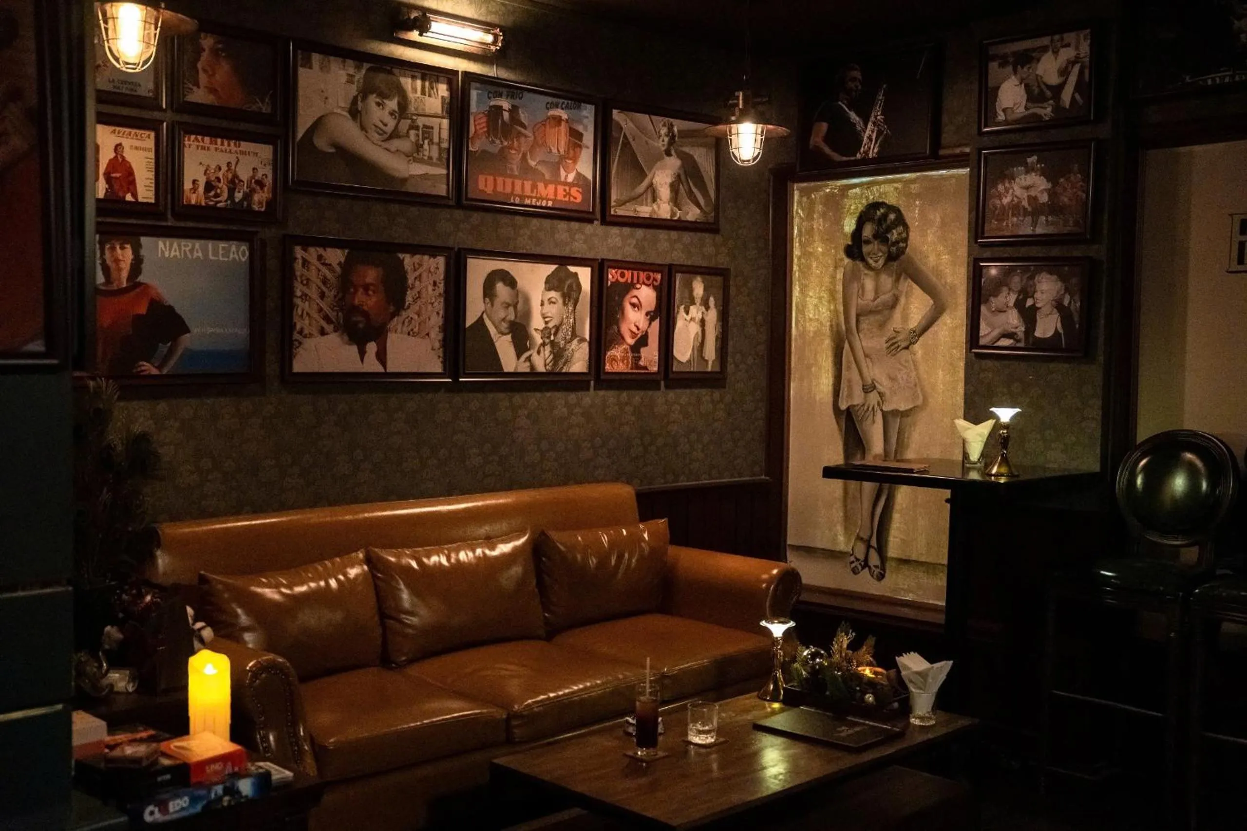 Lounge or bar in La Bonita Hotel and Apartments