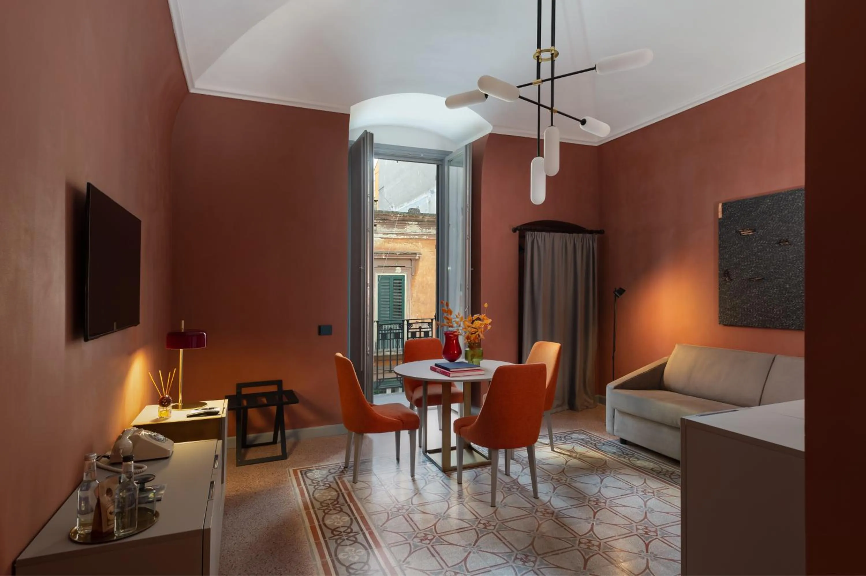 Living room, Bed in VIS Urban Suites&Spa