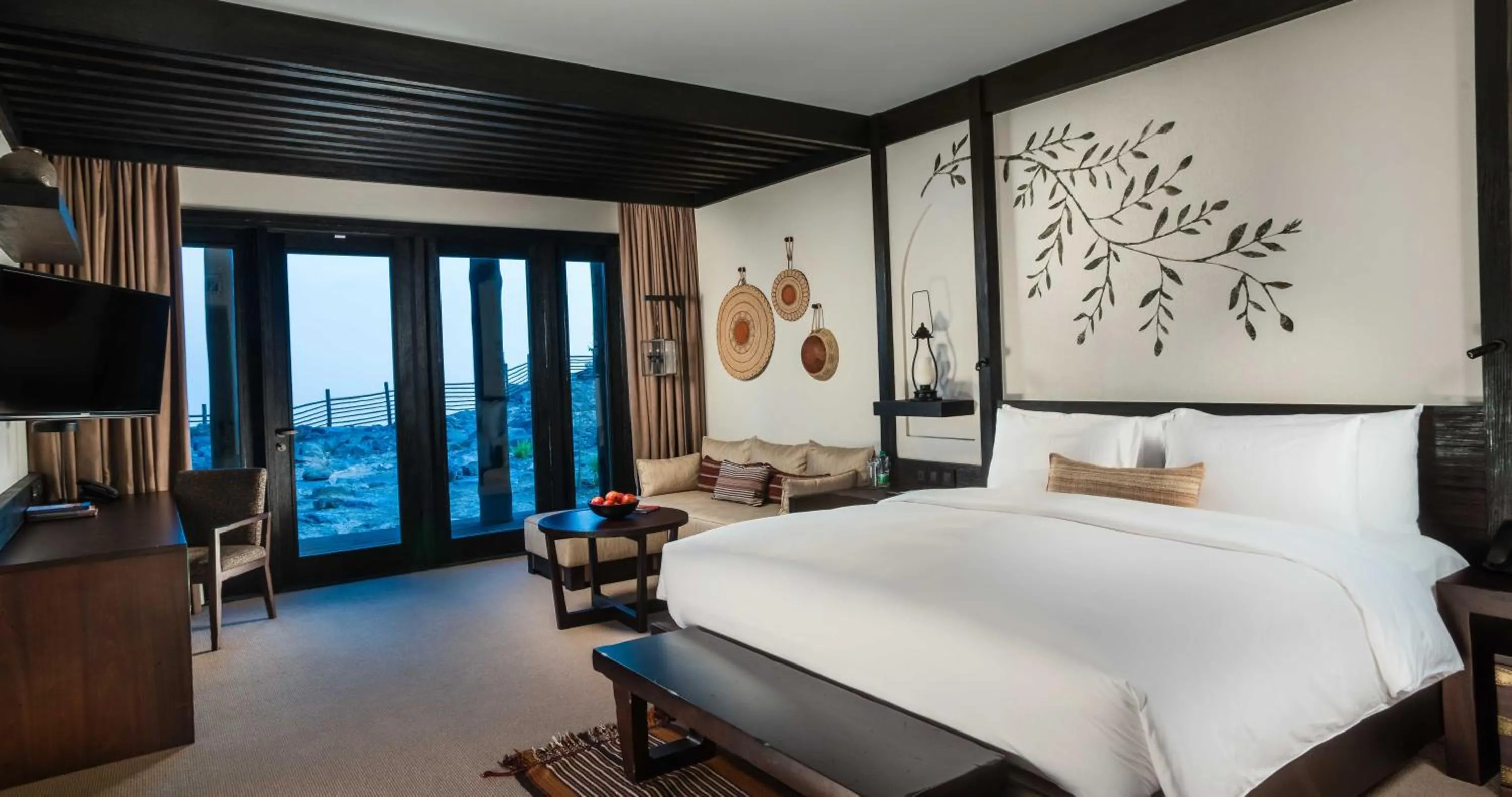 Natural landscape, Bed in Alila Jabal Akhdar